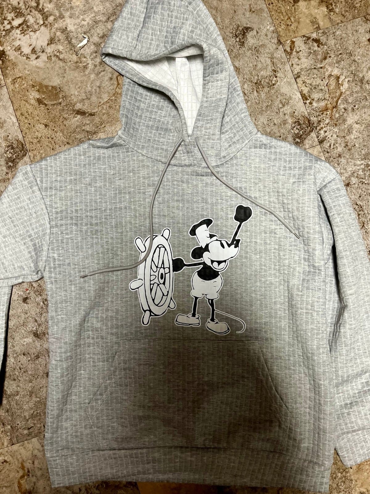 Women’s Steam Boat Willie Hoodie size SM. - Image 1