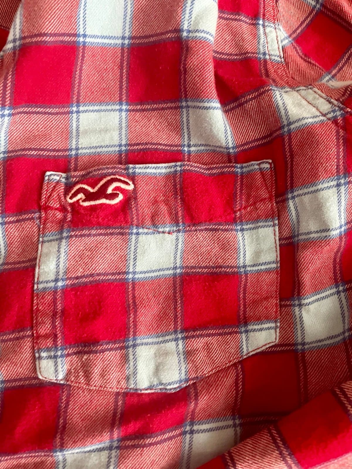 Hollister Plaid Button up shirt size M - Thumbnail 2
