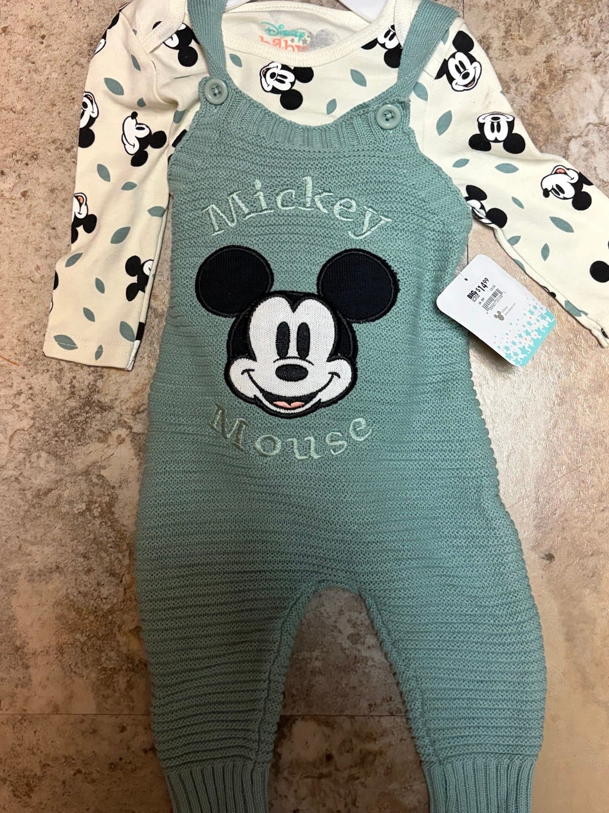 NWT, Set of Disney Baby Boy outfits, 0-3 - Image 1