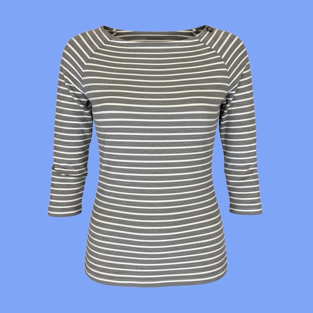 Croft & Barrow Long Sleeve Top, L - Image 1