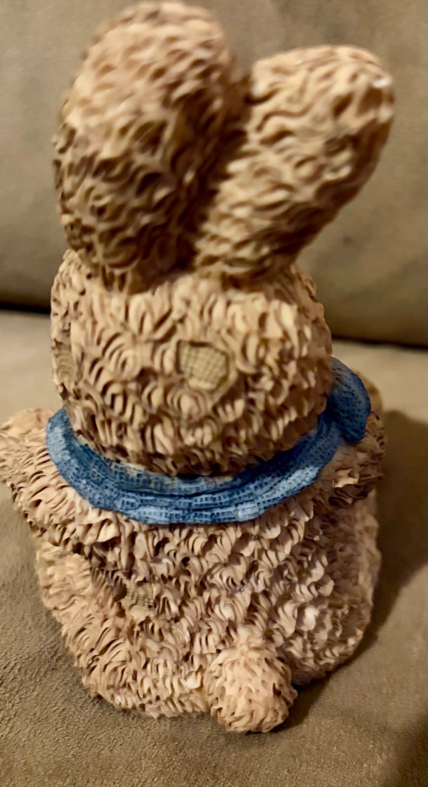 2 Easter Bunny porcelain figurines - Thumbnail 4