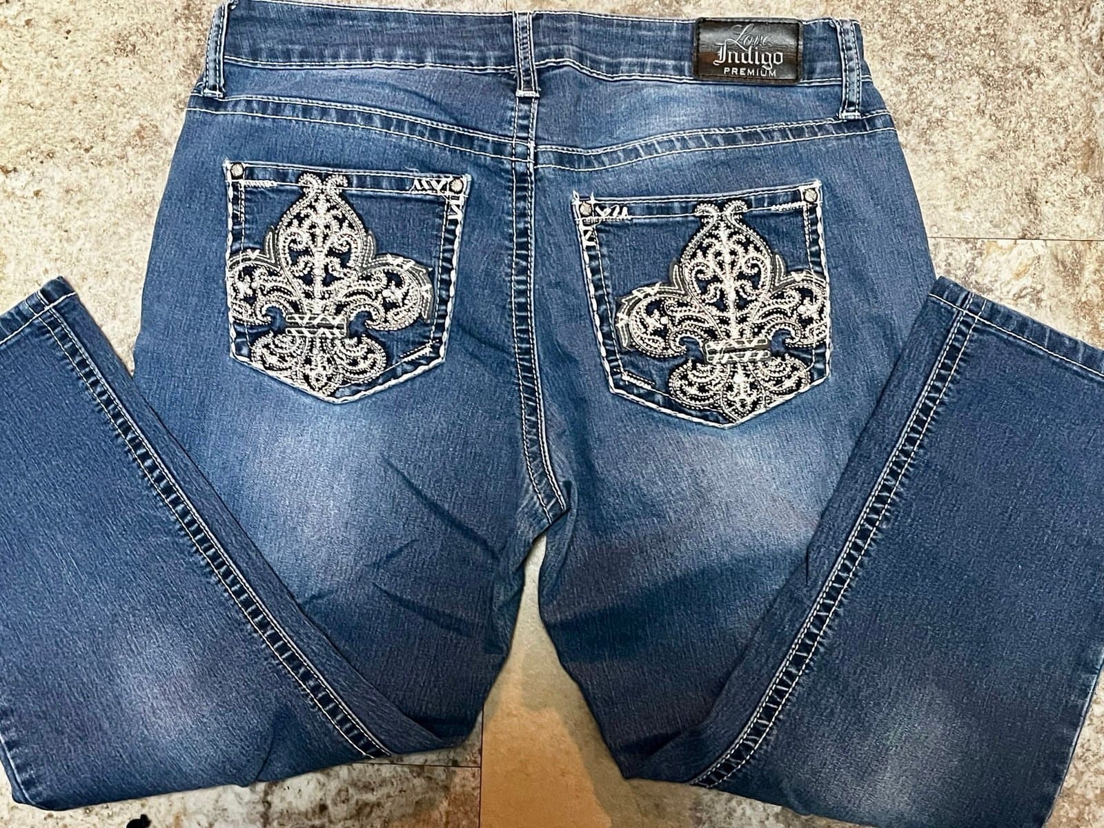 Love Indigo Premium Capris, size 6 - Thumbnail 5