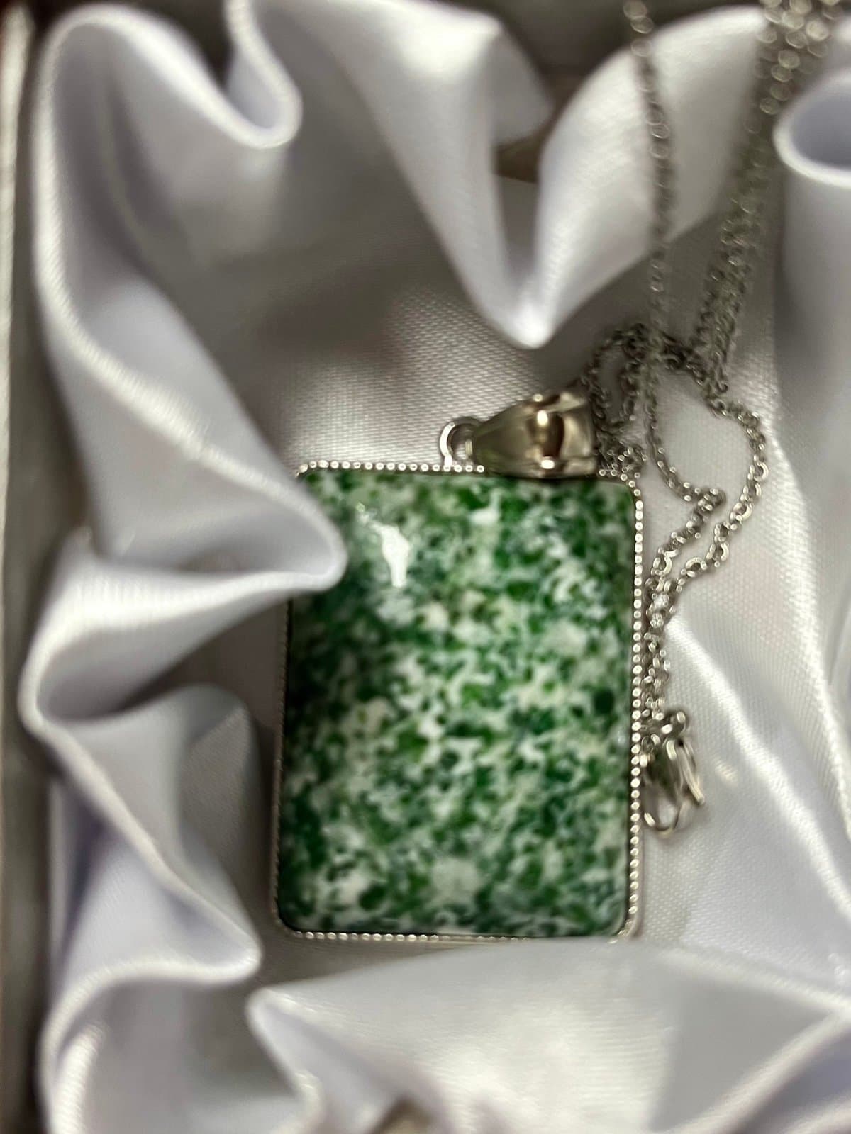 NWT, Agate Gemstone Necklace - Image 1