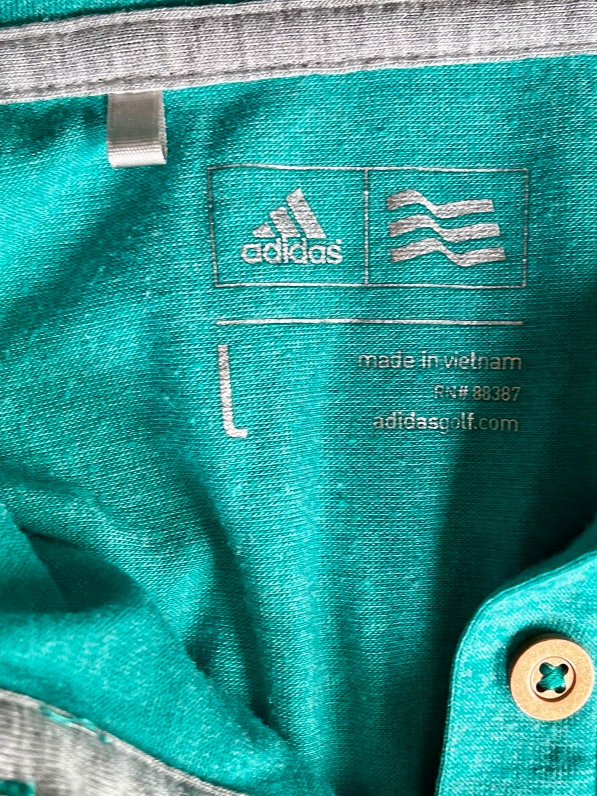 Women’s Adidas Polo Top, size LG - Thumbnail 2
