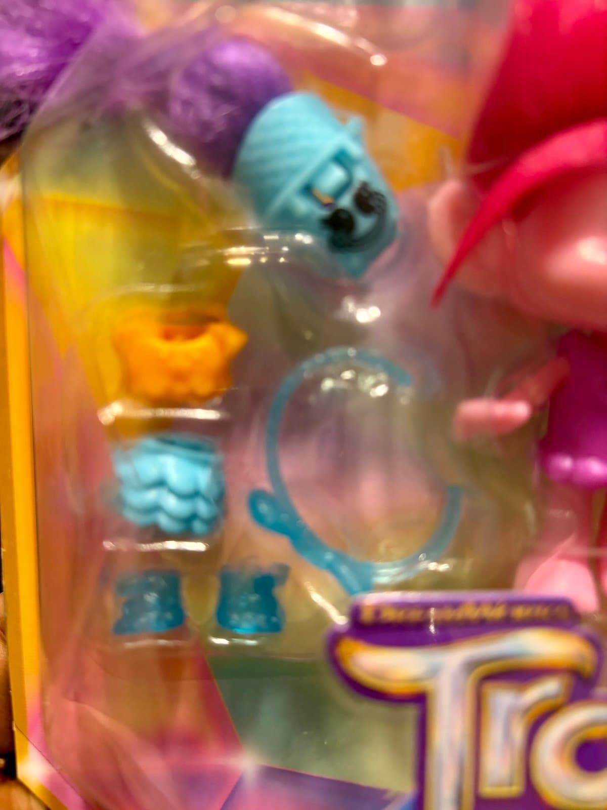 Mattel DreamWorks Trolls Band Together Hair Pops Queen Poppy Small Doll. - Thumbnail 3