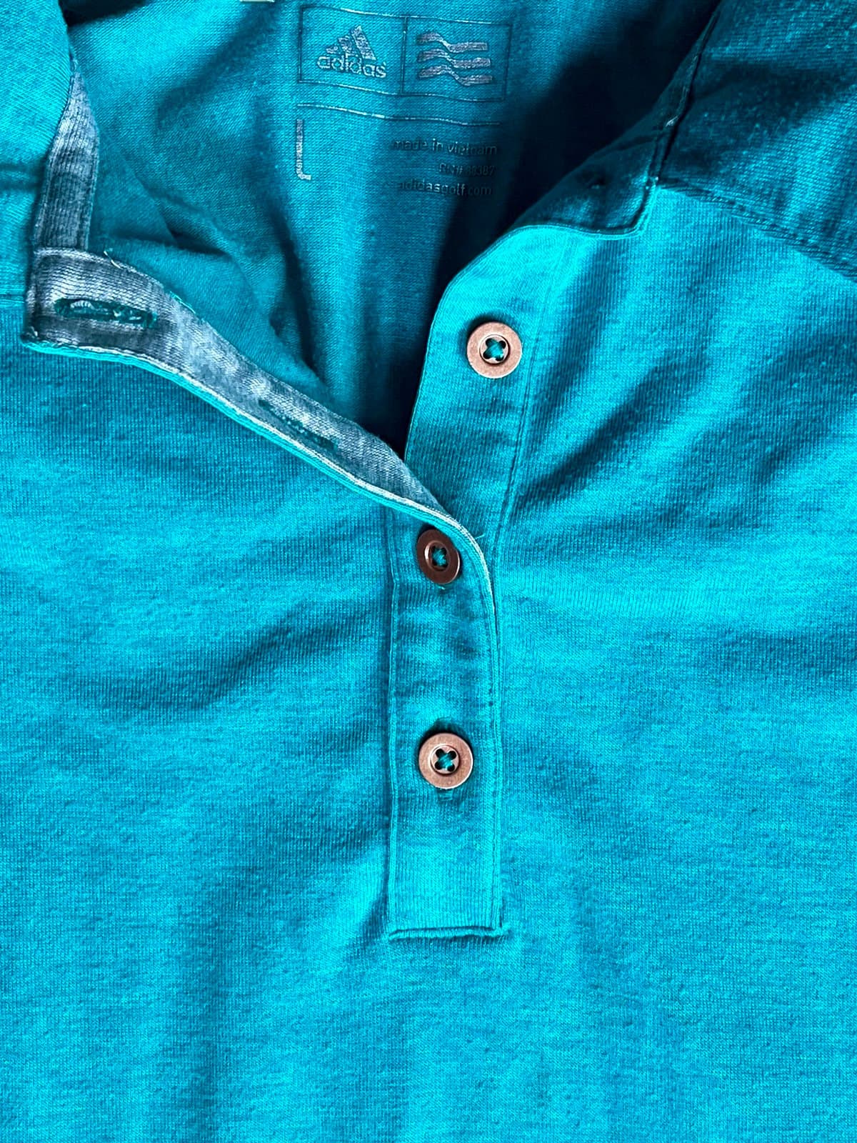 Women’s Adidas Polo Top, size LG - Thumbnail 3