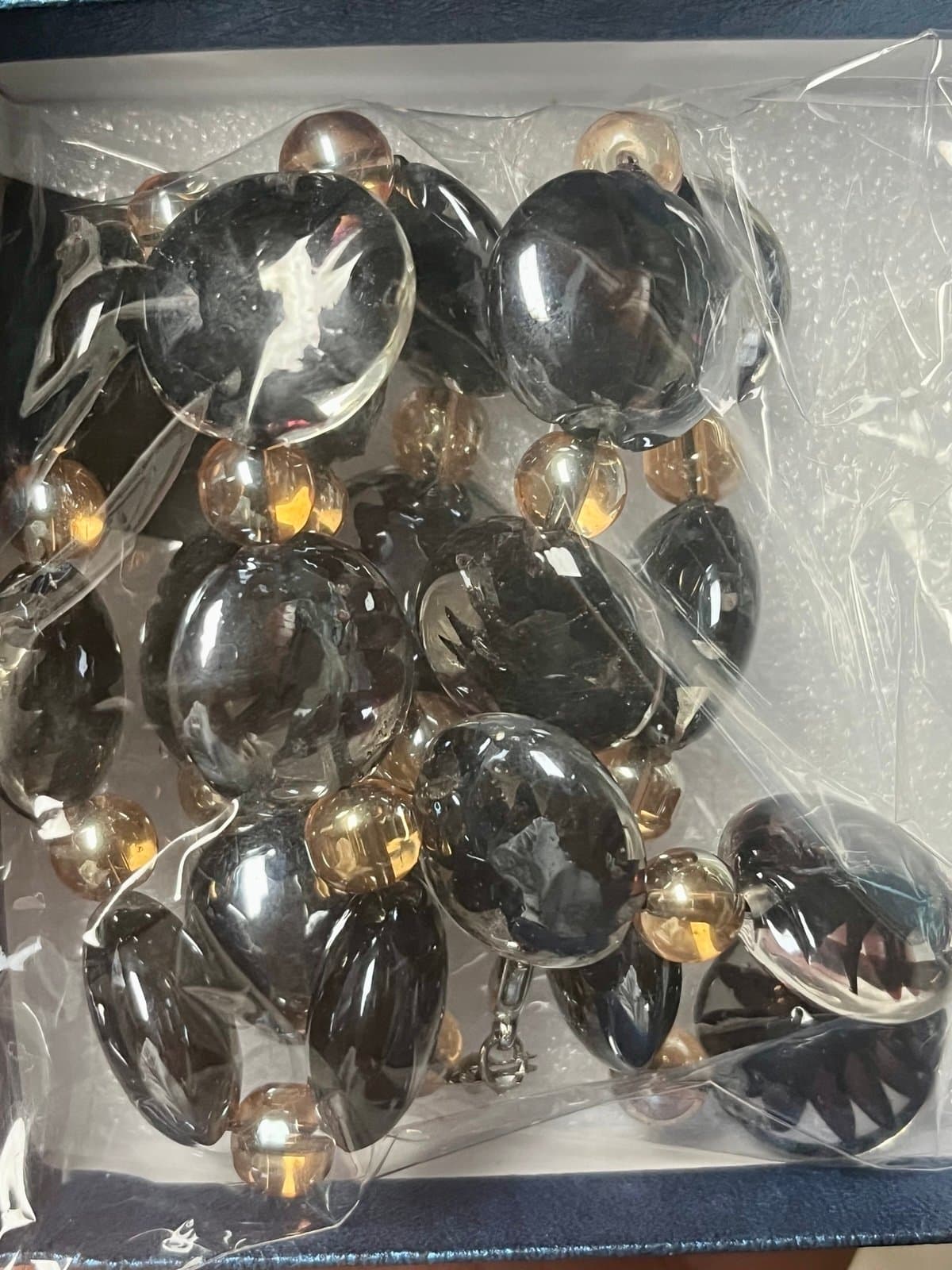 New in Bag, Glass Beaded Necklace - Thumbnail 6