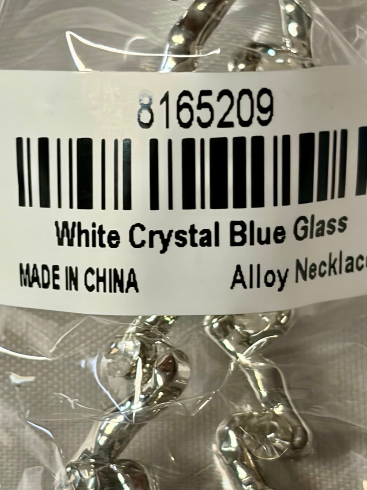 Blue Glass Elephant Necklace - Thumbnail 7
