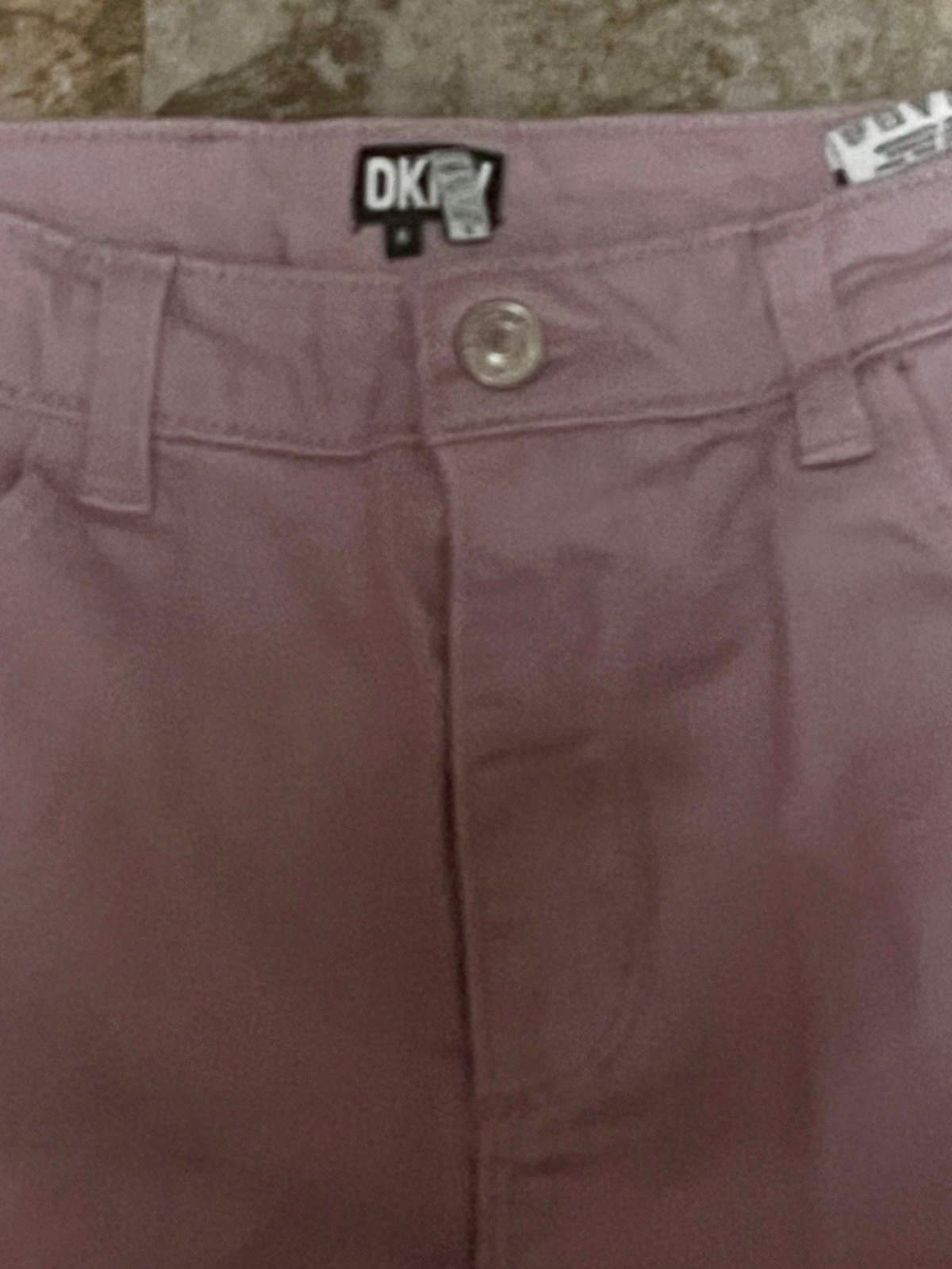 Girls DNKY Pink Denim Jeans, 8 - Thumbnail 4