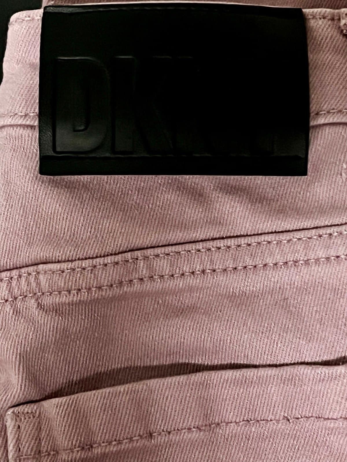 Girls DNKY Pink Denim Jeans, 8 - Thumbnail 7