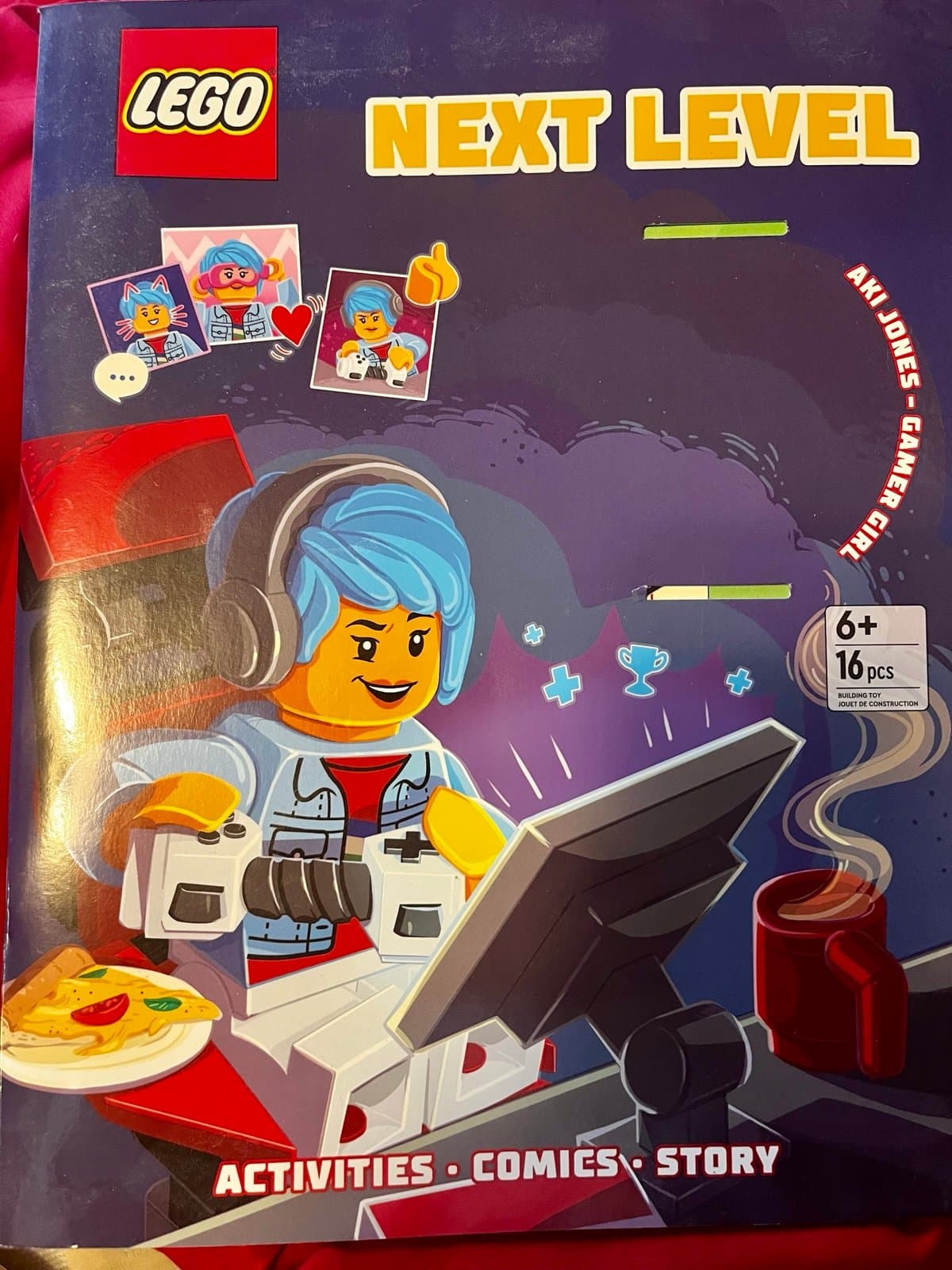 2 Lego Activity/Comic Story Books - Image 1