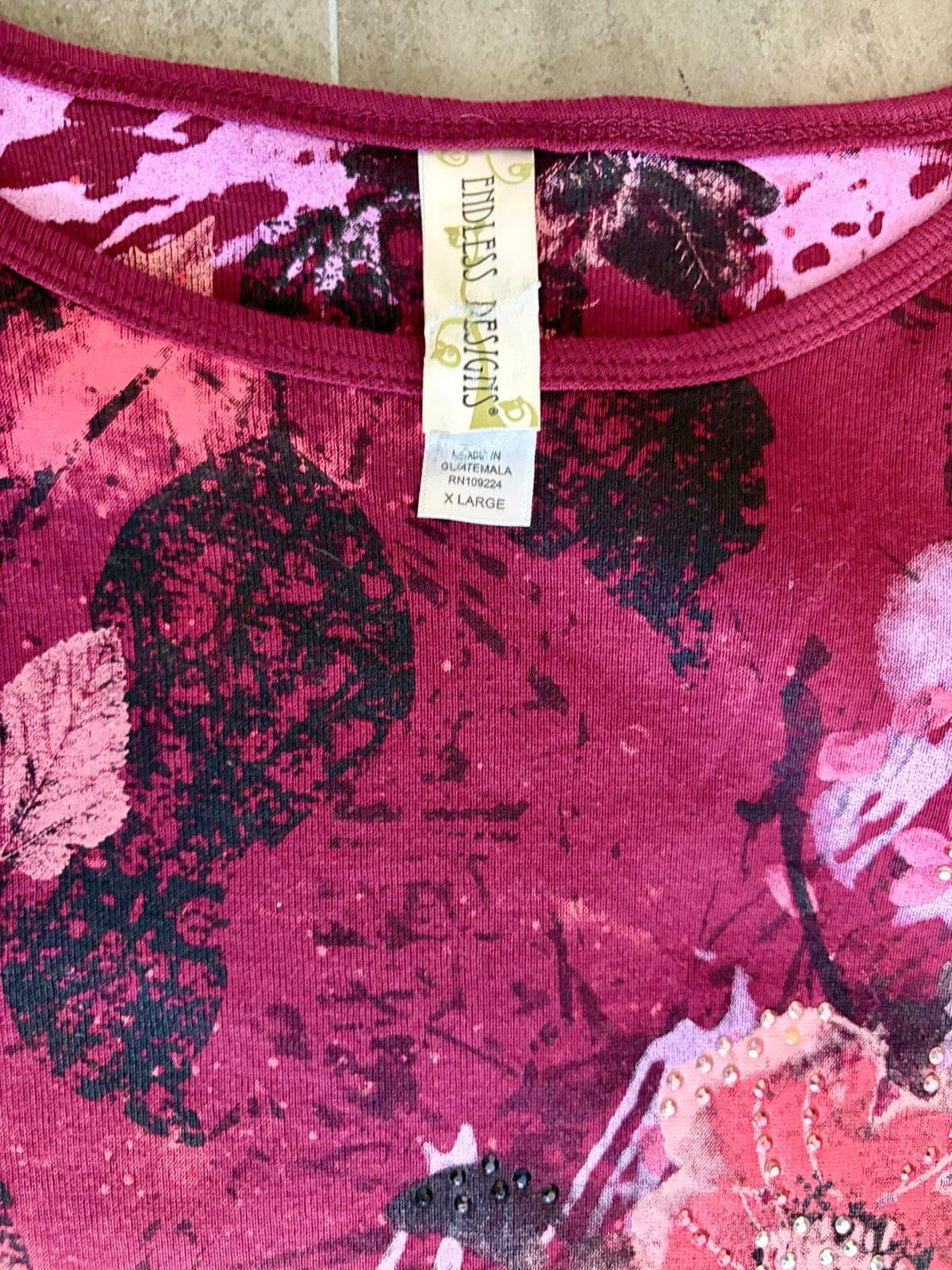 Women’s Endless Designs Long Sleeve Top, xl - Thumbnail 2