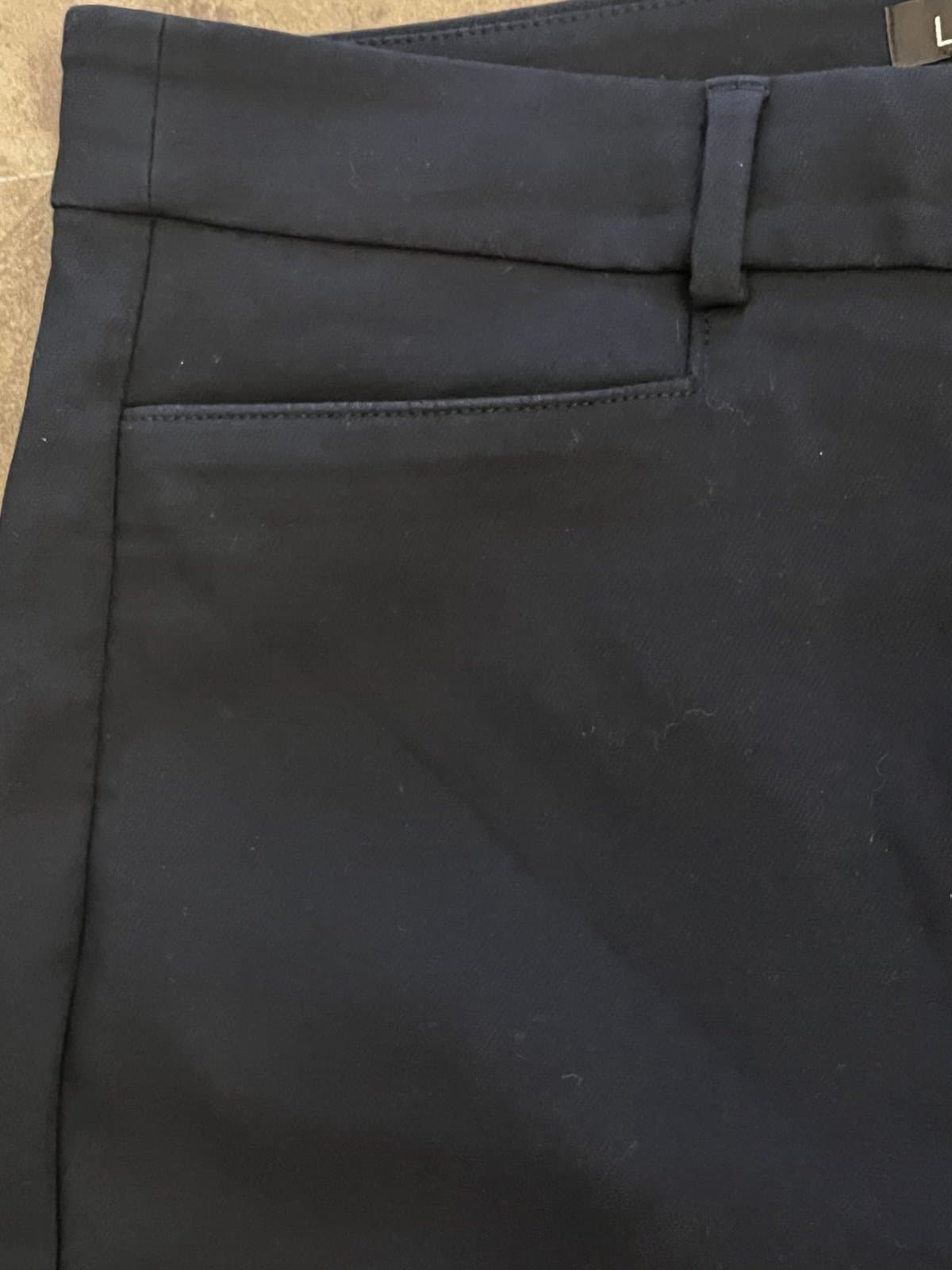 Loft Navy Dress Pant size 12 - Thumbnail 4