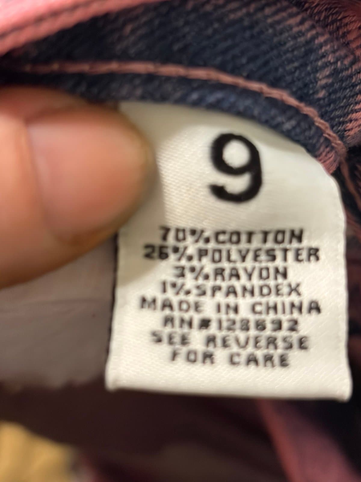 Women’s Pink Denim Madden NYC Shorts 9 - Thumbnail 8