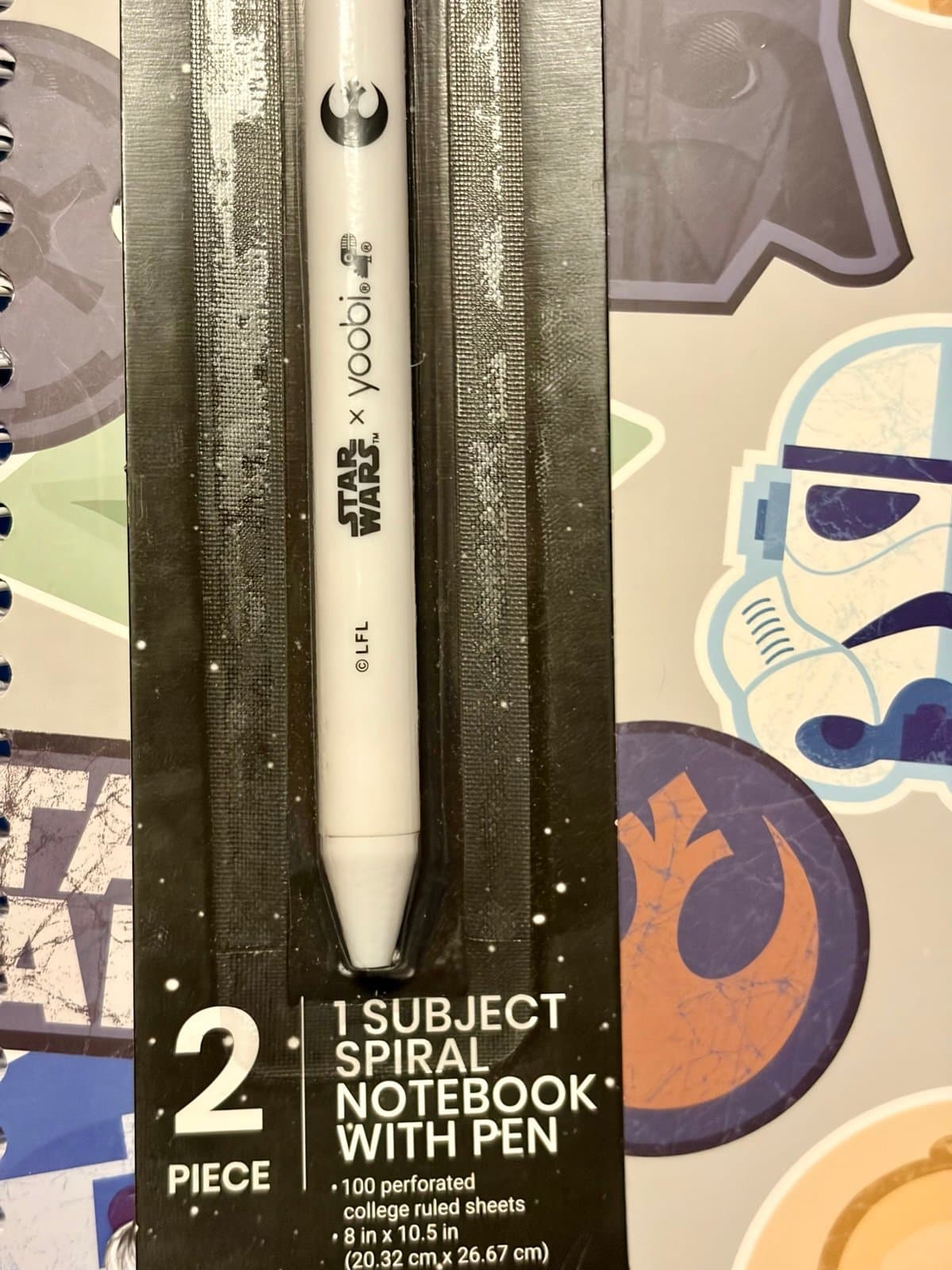 New. Star Wars Notebook and Pen - Thumbnail 3