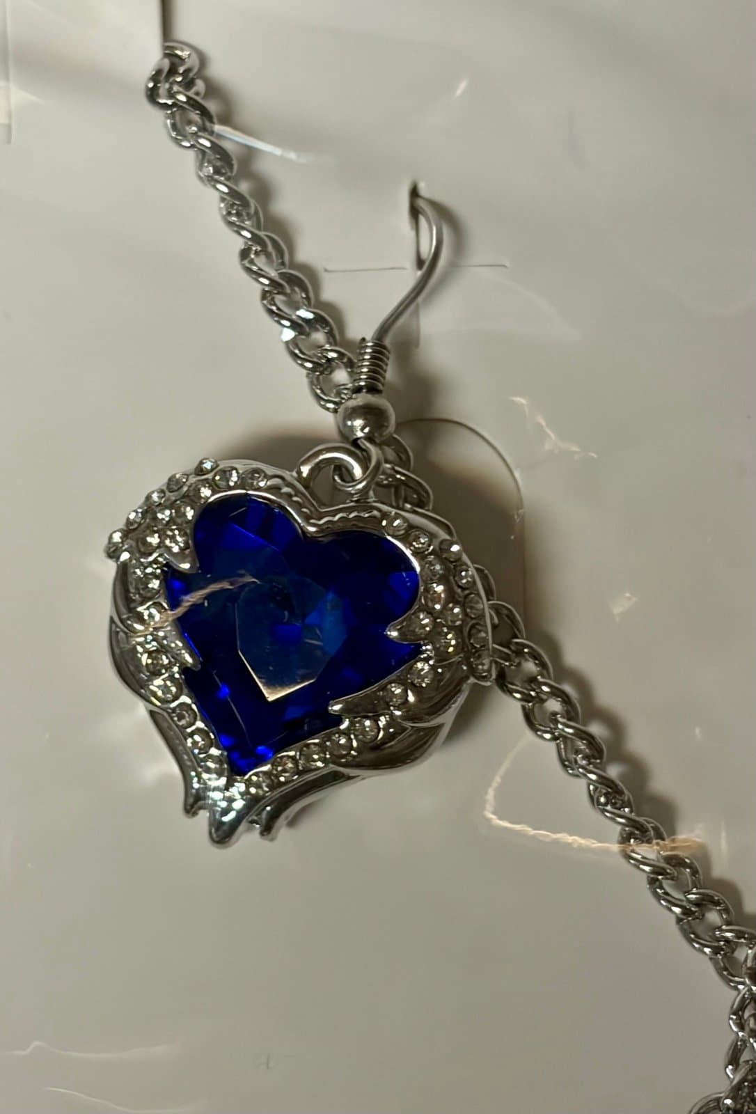 Crystal Heart Necklace and Earrings set - Thumbnail 3
