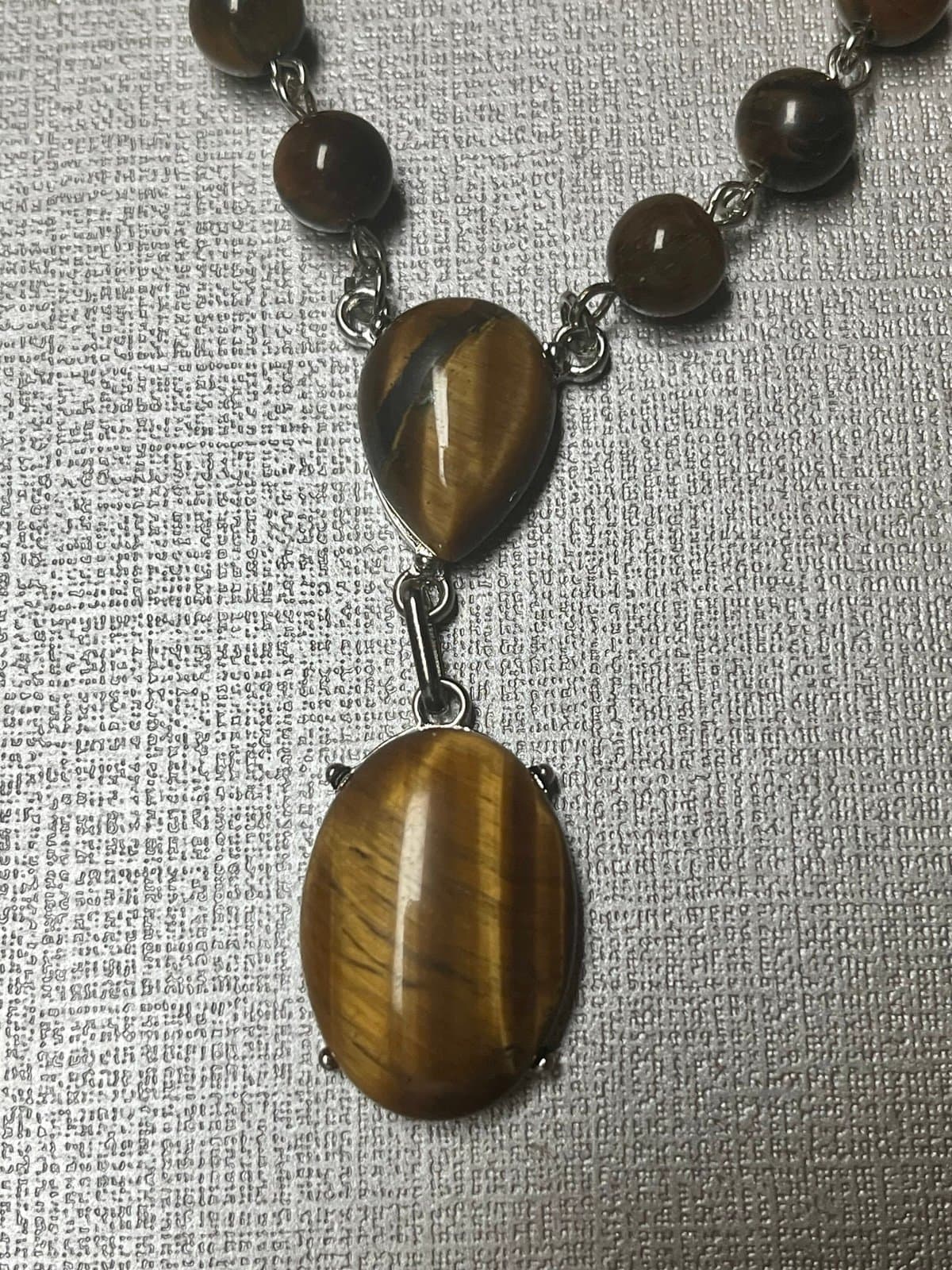 NWT, Yellow Tigers Eye Necklace - Thumbnail 5