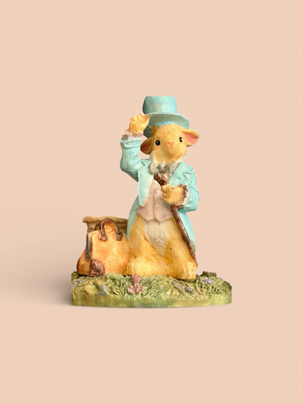 Bunny Porcalin Figurines Collectibles - Thumbnail 4