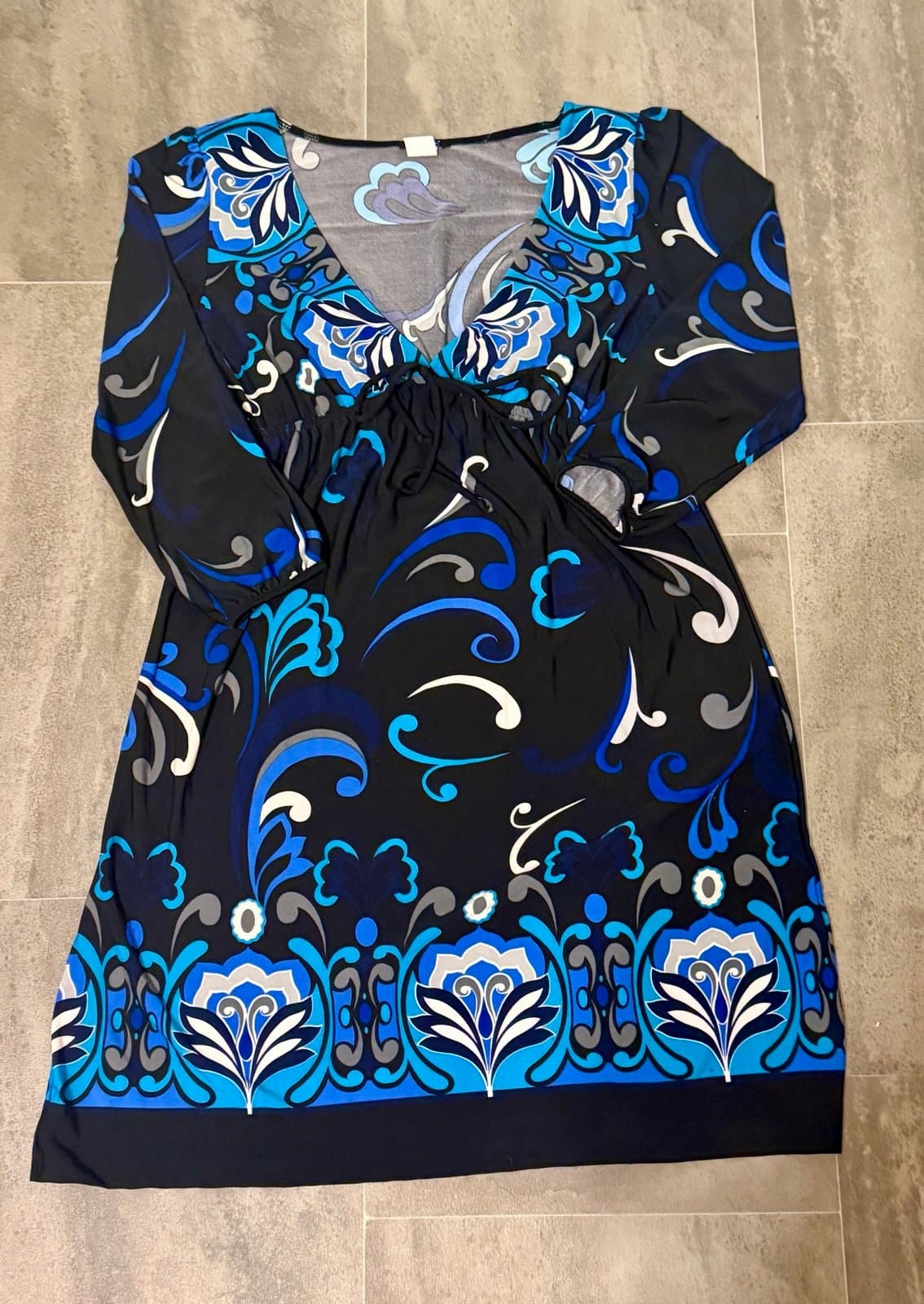 Long Sleeve Dress, M - Thumbnail 2