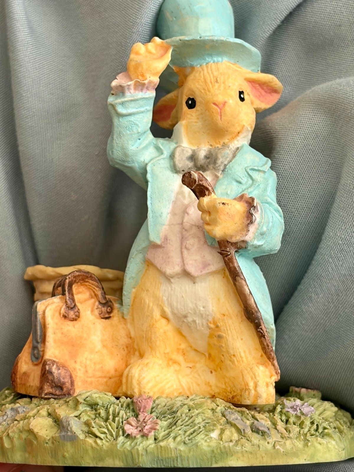 Bunny Porcalin Figurines Collectibles - Thumbnail 6
