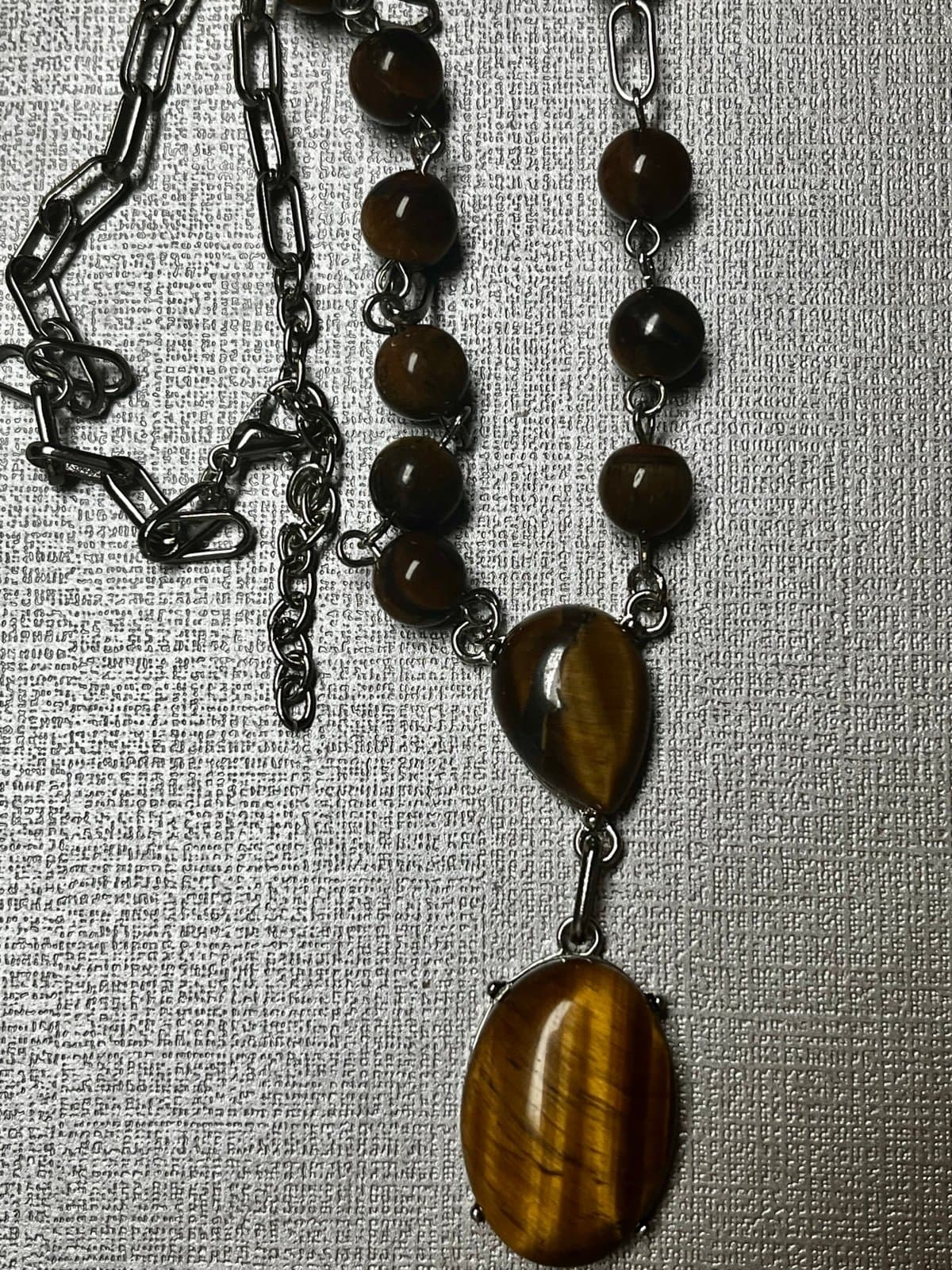 NWT, Yellow Tigers Eye Necklace - Thumbnail 7
