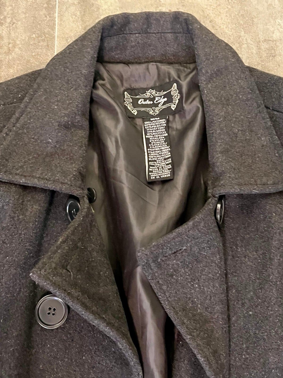Outer Edge Pea Coat, size M - Thumbnail 8
