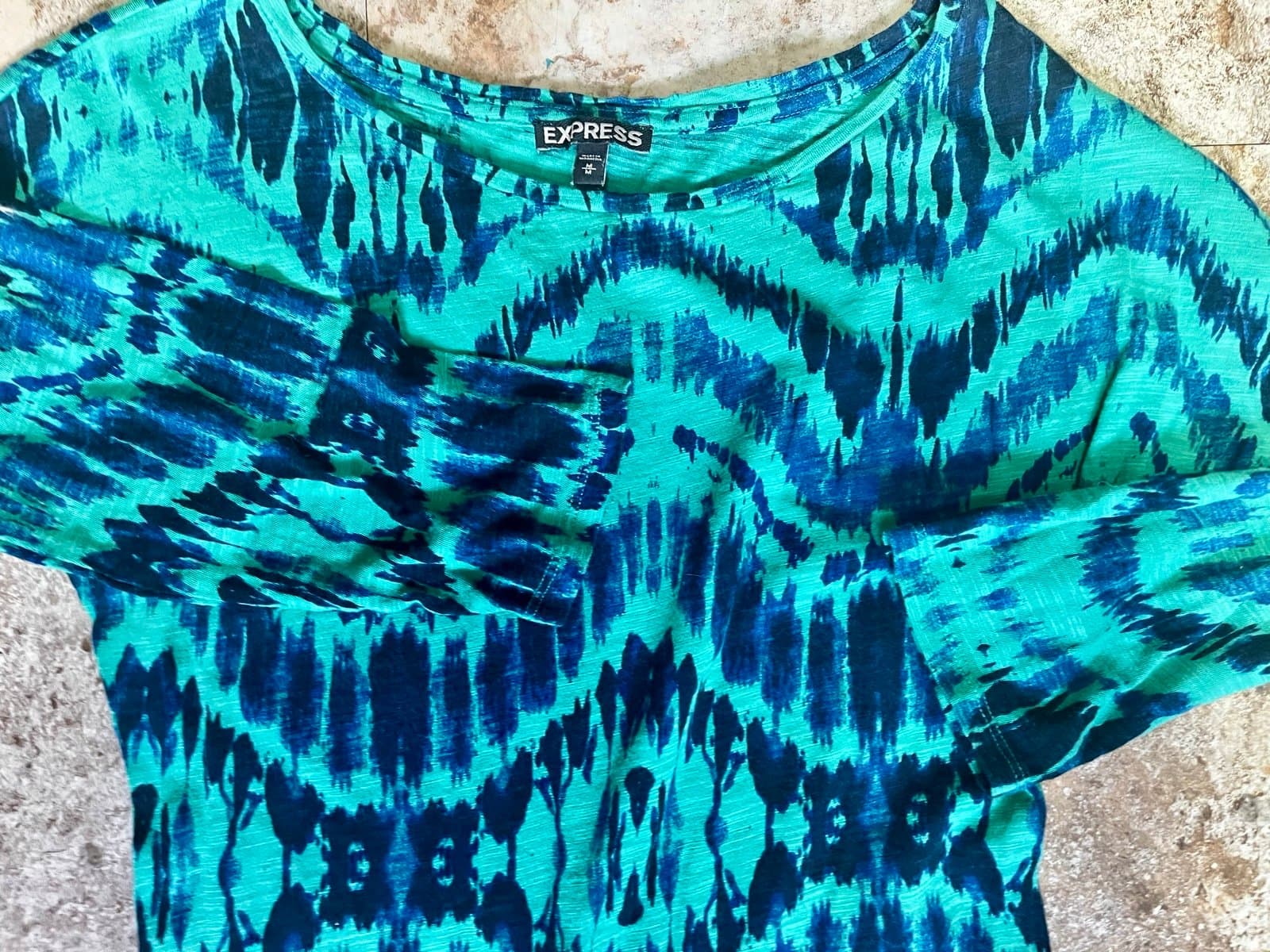 Express Long Sleeve Mini Dress M - Thumbnail 7