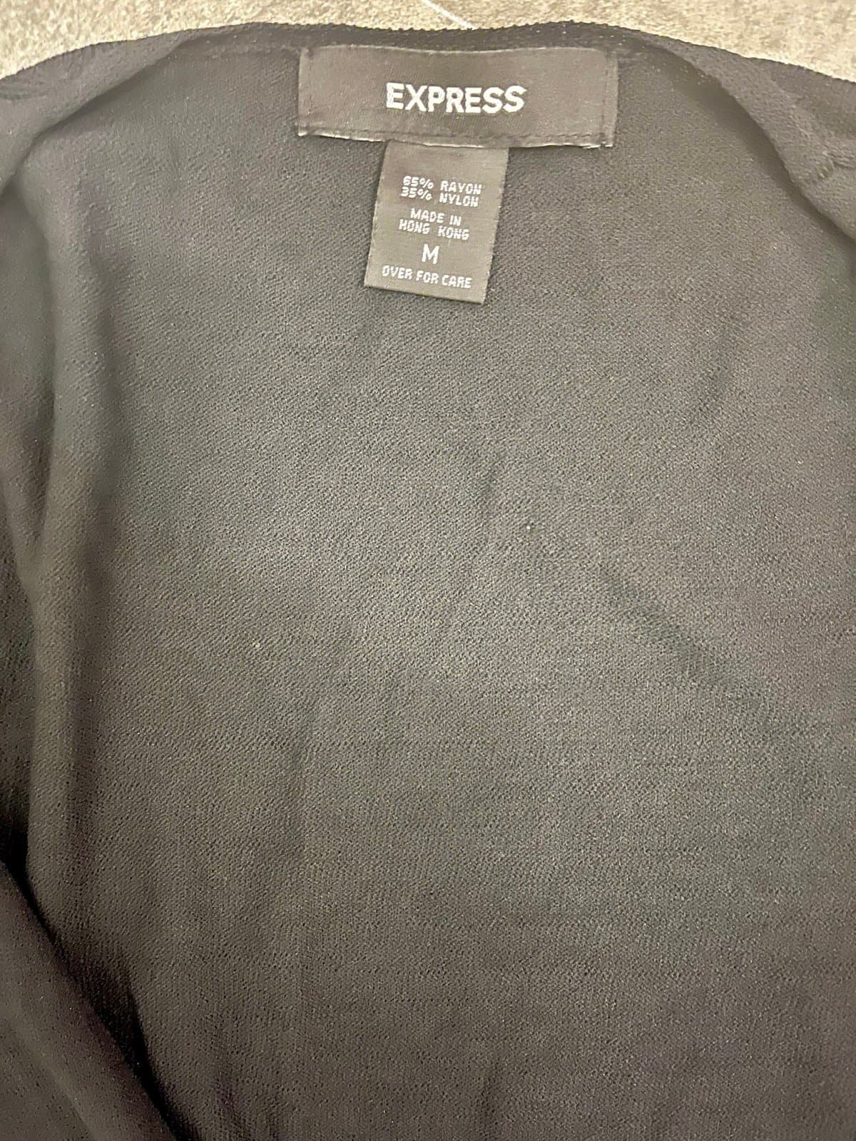 Express Sweater Black, Size M - Thumbnail 4