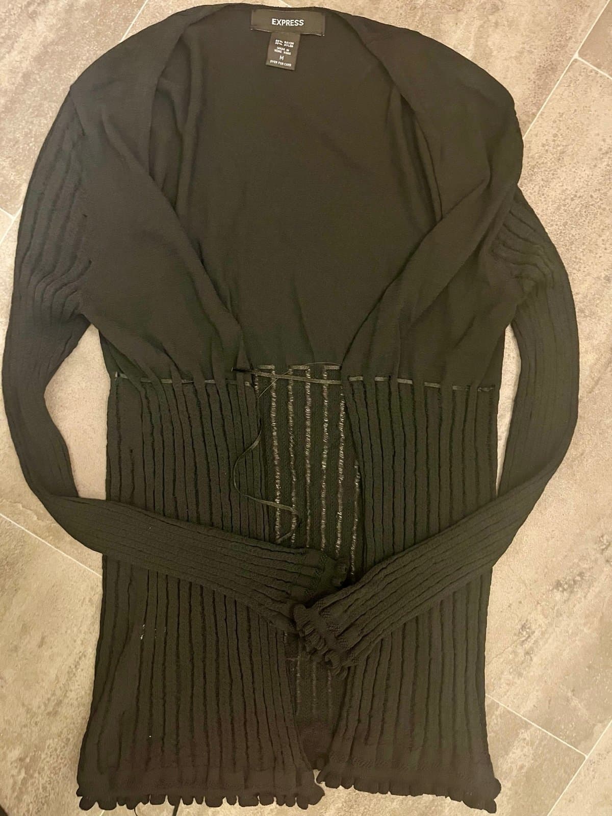 Express Sweater Black, Size M - Image 1