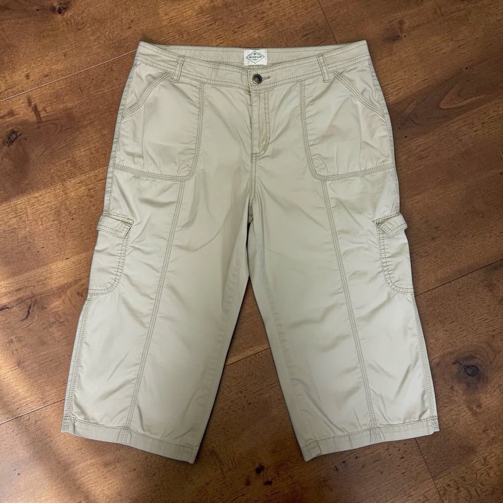 Women’s St. John’s Bay khaki Capris - Image 1