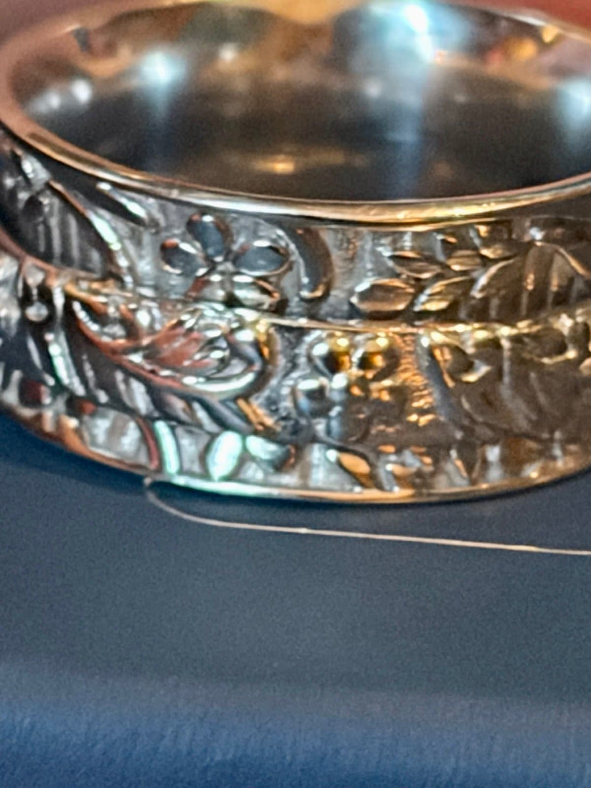 Silver Spinner Ring size 6 - Thumbnail 10