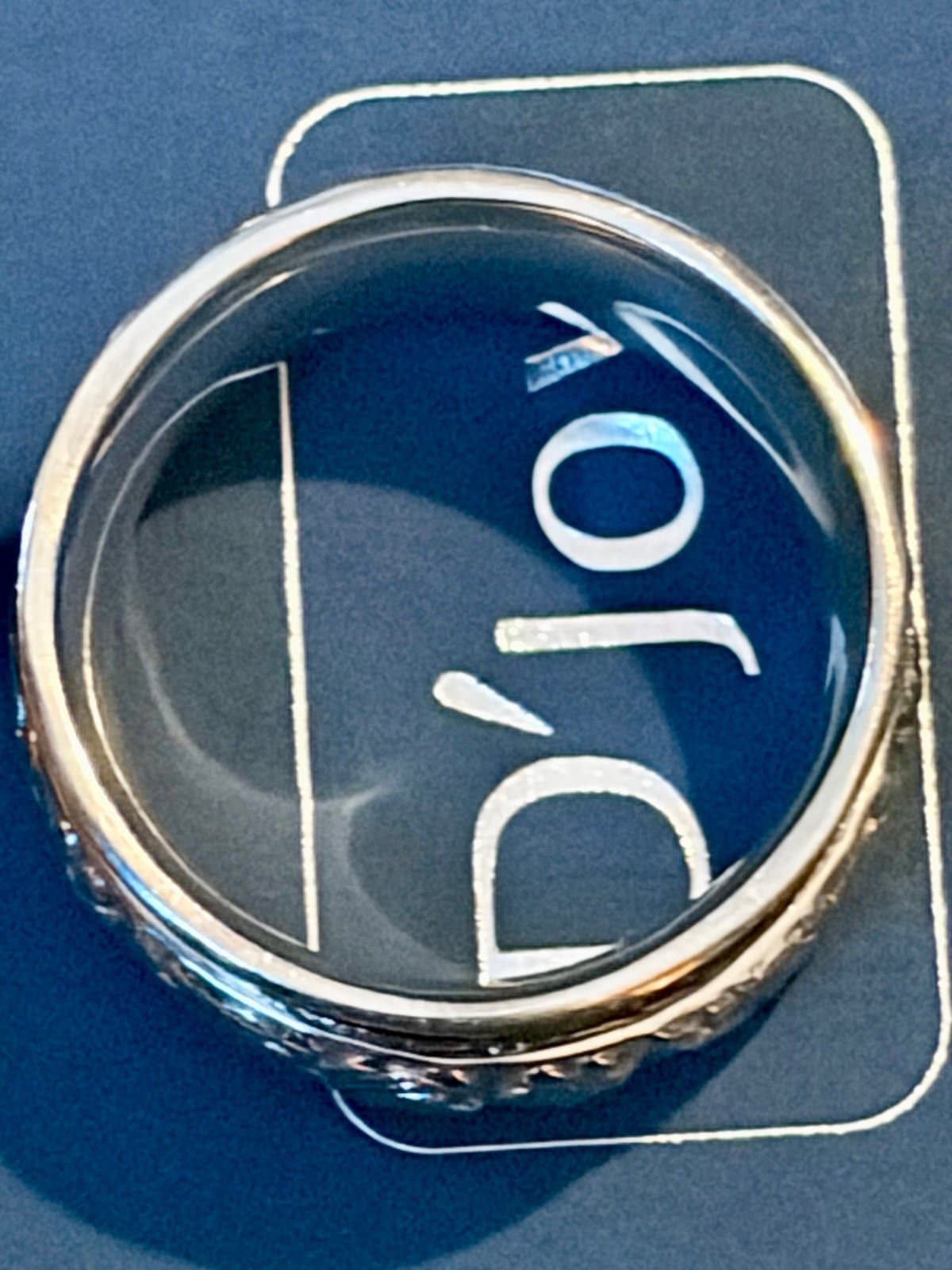 Silver Spinner Ring size 6 - Thumbnail 8