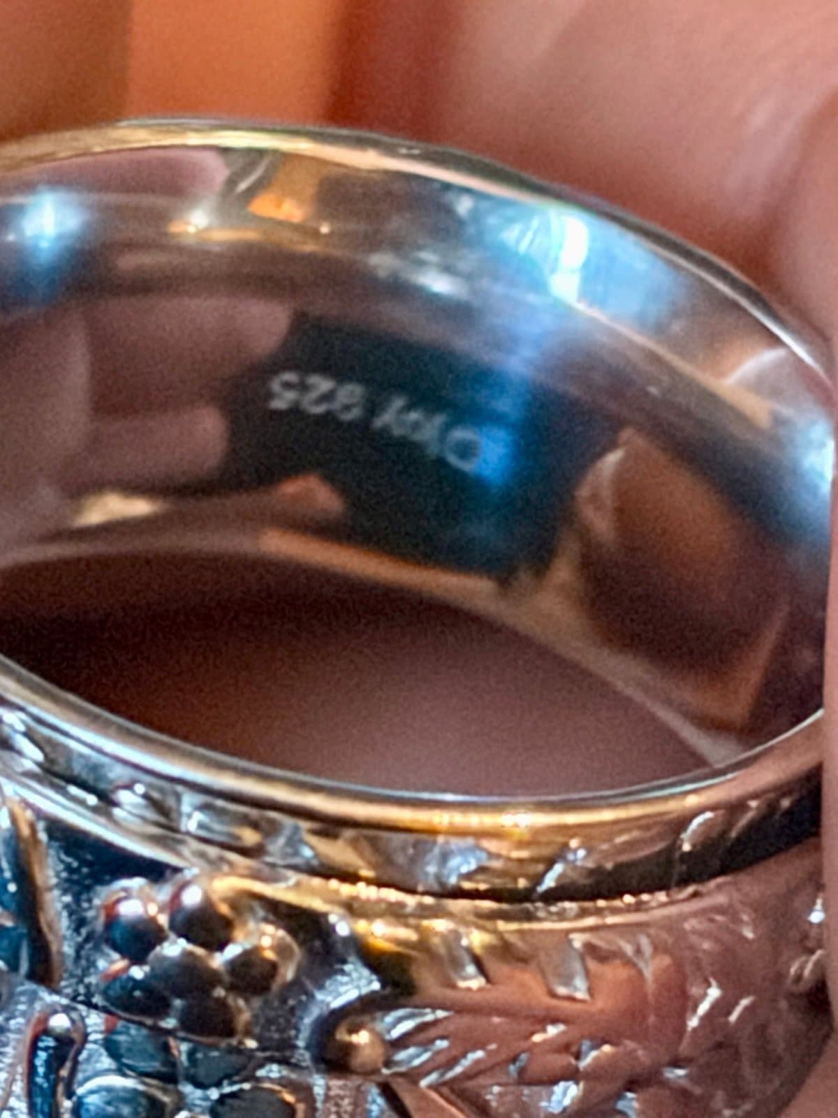 Silver Spinner Ring size 6 - Thumbnail 3