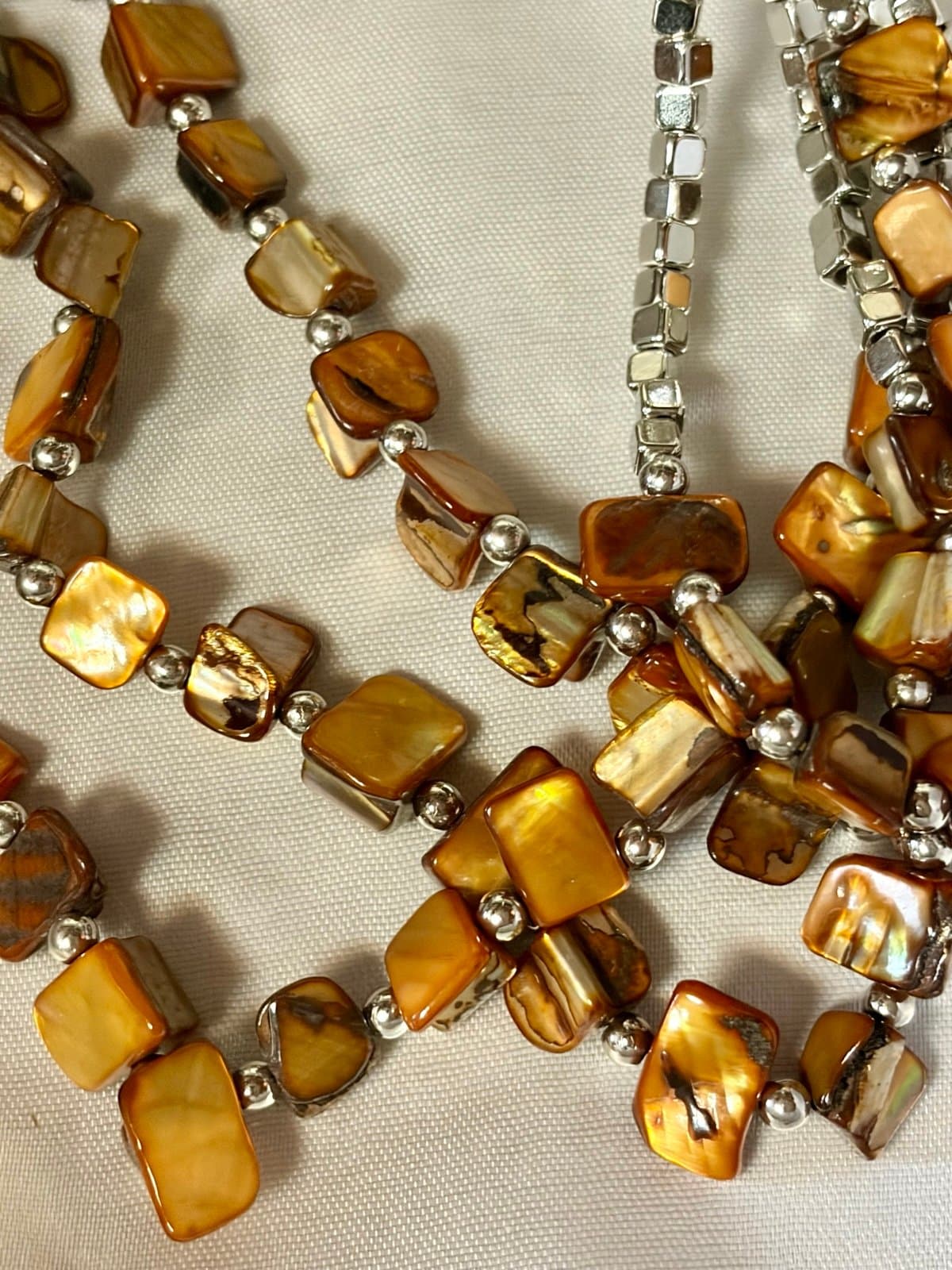 Necklace and Earrings and Bracelet Set - Thumbnail 4