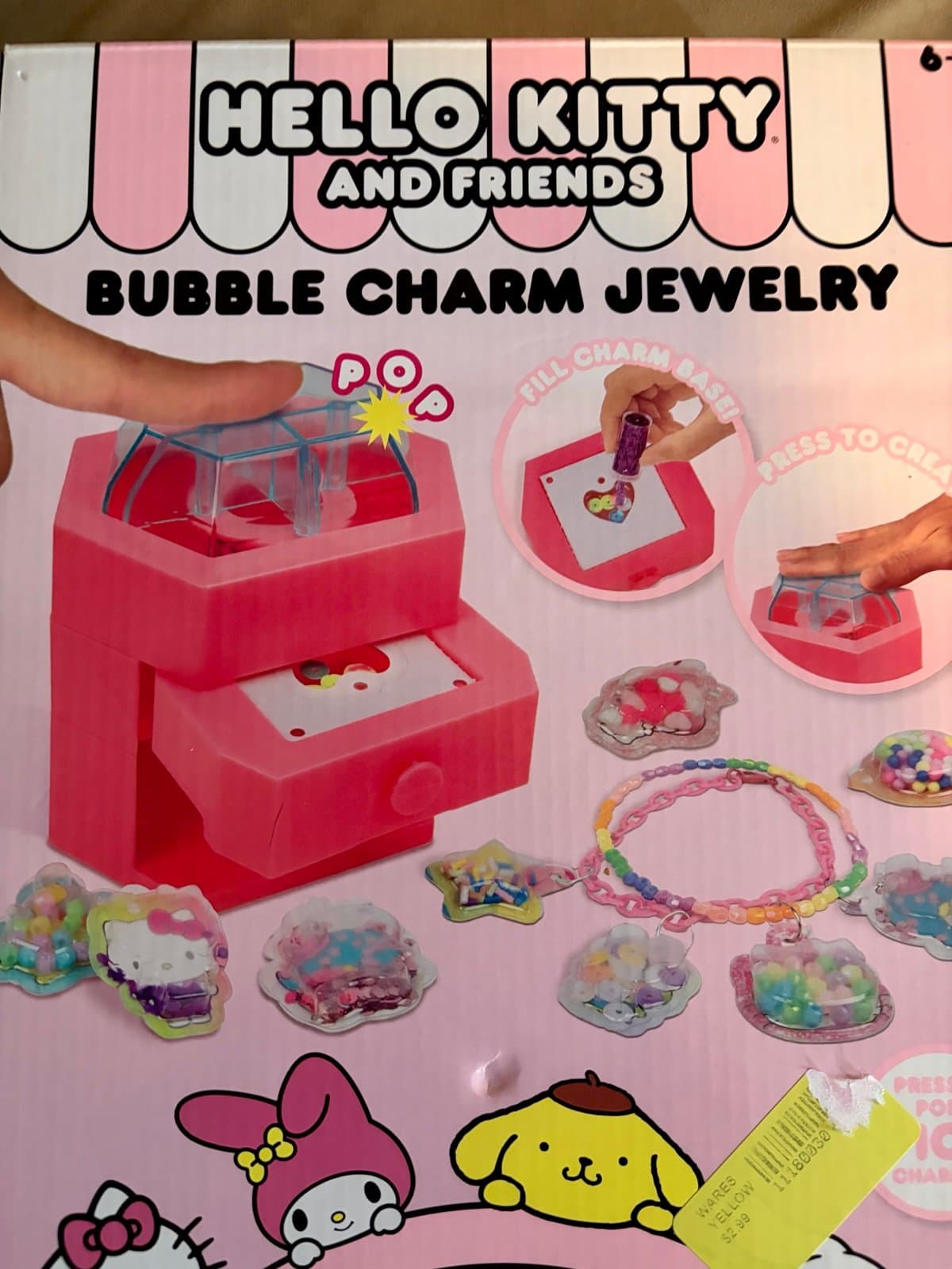 Hello Kitty Bubble Charm Craft Kit - Thumbnail 2