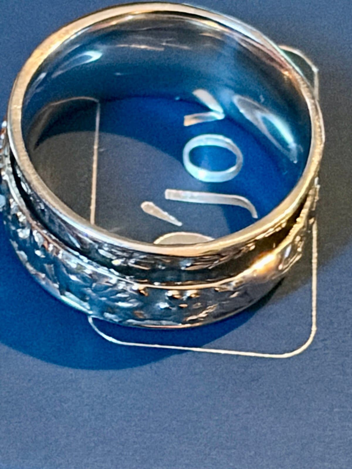 Silver Spinner Ring size 6 - Thumbnail 9