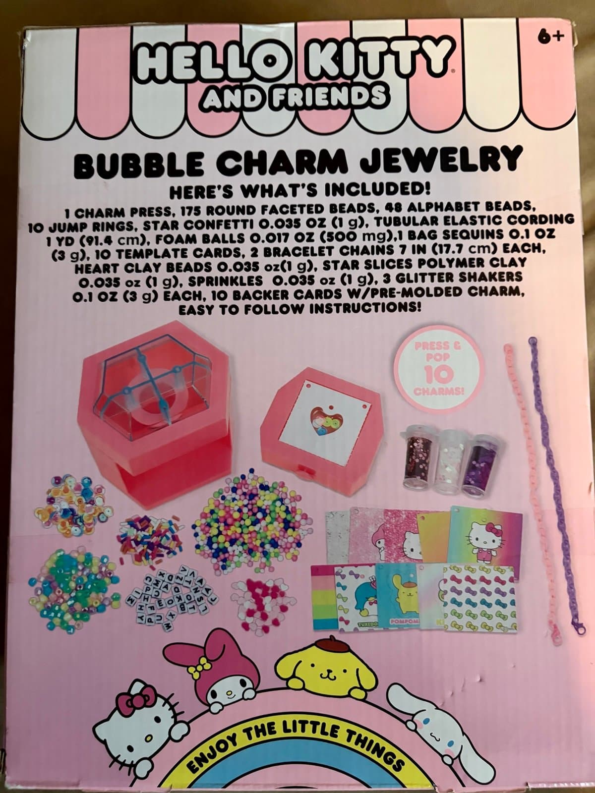 Hello Kitty Bubble Charm Craft Kit - Thumbnail 3