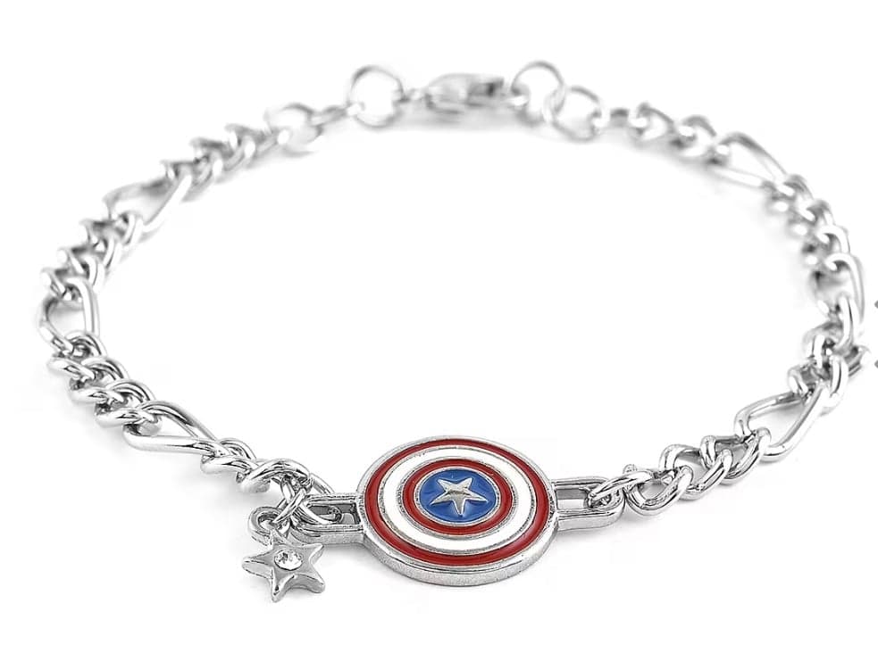 New in Box, Captain America Bracelet - Image 1