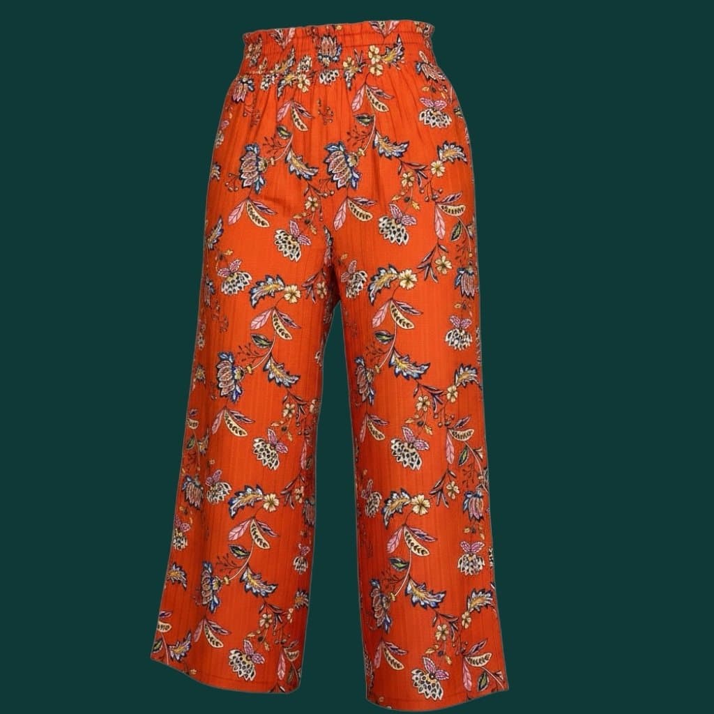 NWT, Floral Wide leg pant - Image 1