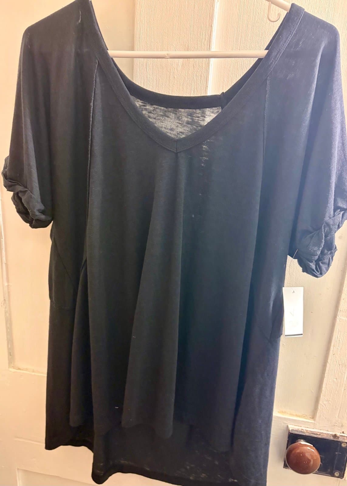 Women’s Lucky Short Sleeve Top, NWT, M - Image 1