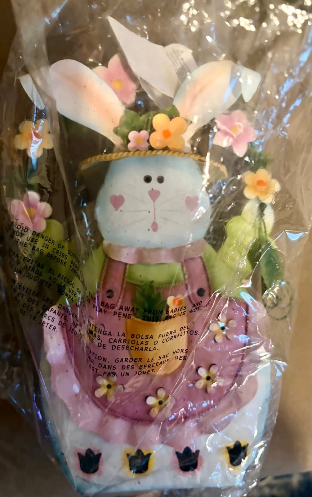 New in Box Bunny Candle Holder - Image 1