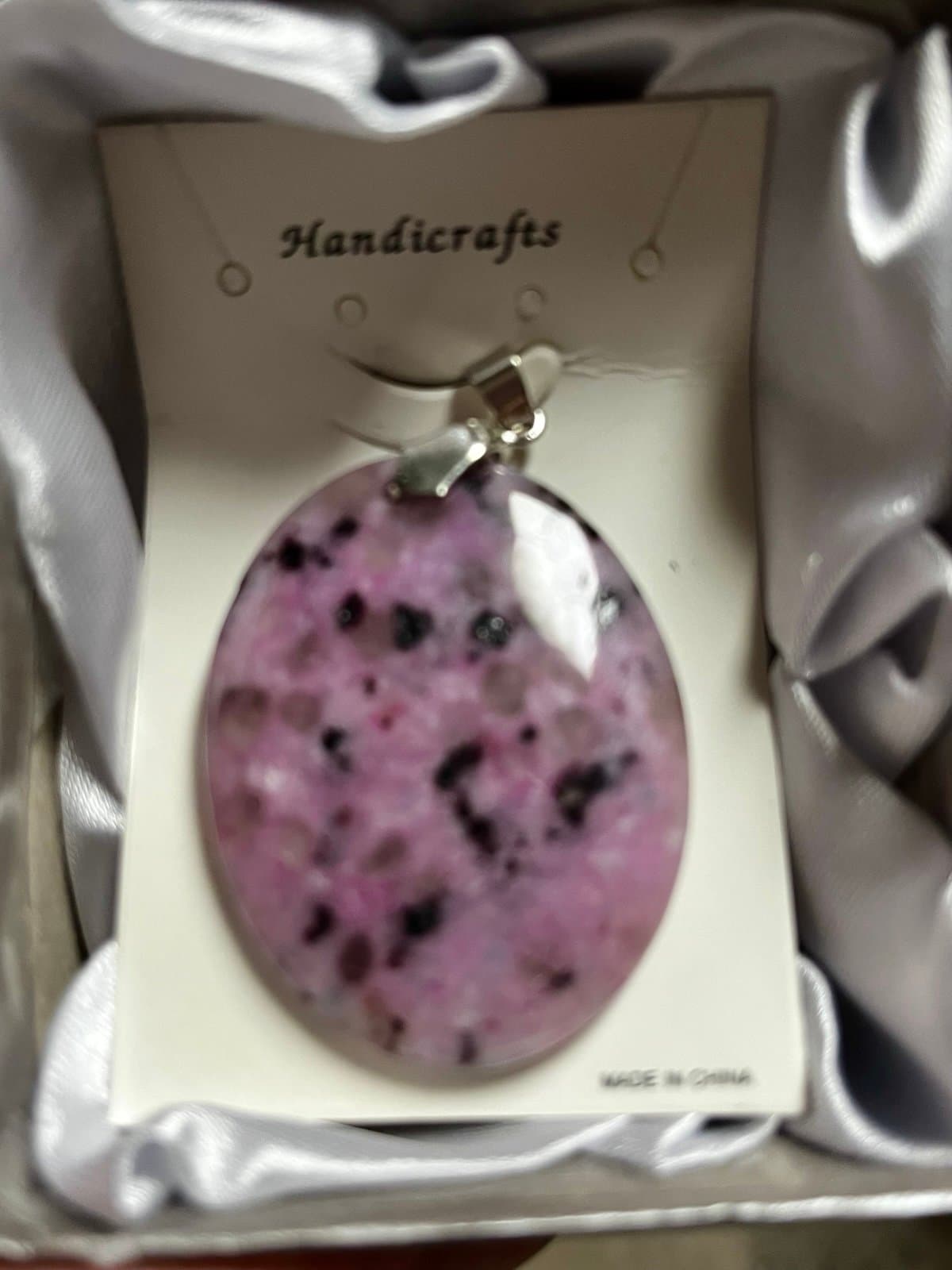 Amethyst Necklace, New in Box - Image 1