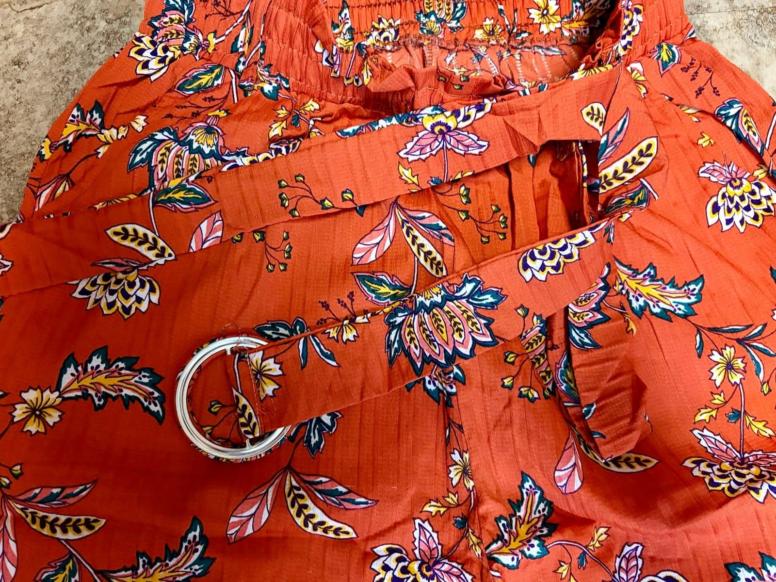 NWT, Floral Wide leg pant - Thumbnail 8