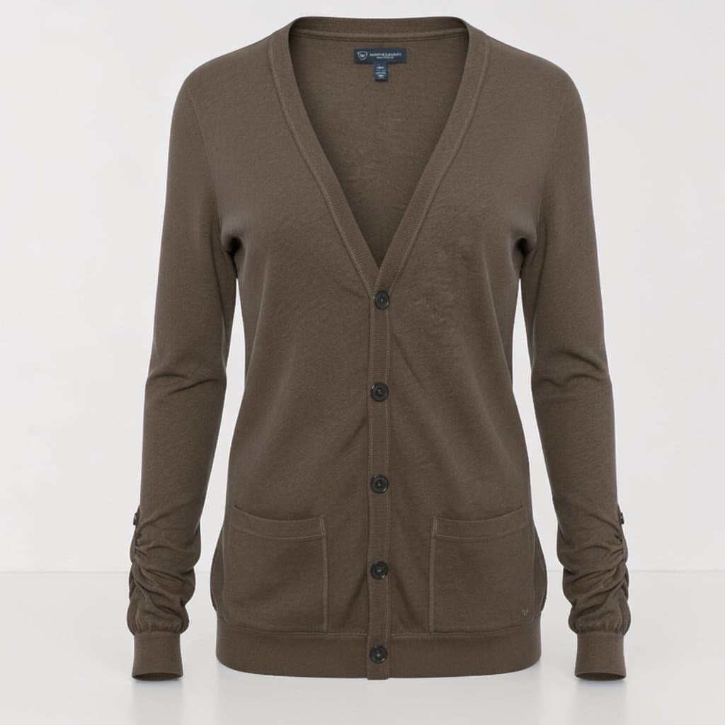 Women’s AE Button up Cardigan, L - Image 1
