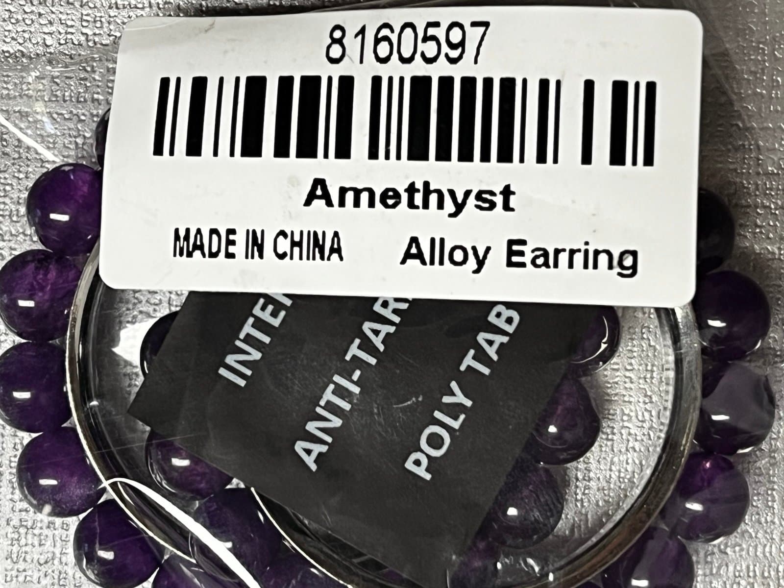 NWT, Amethyst Earrings - Thumbnail 4