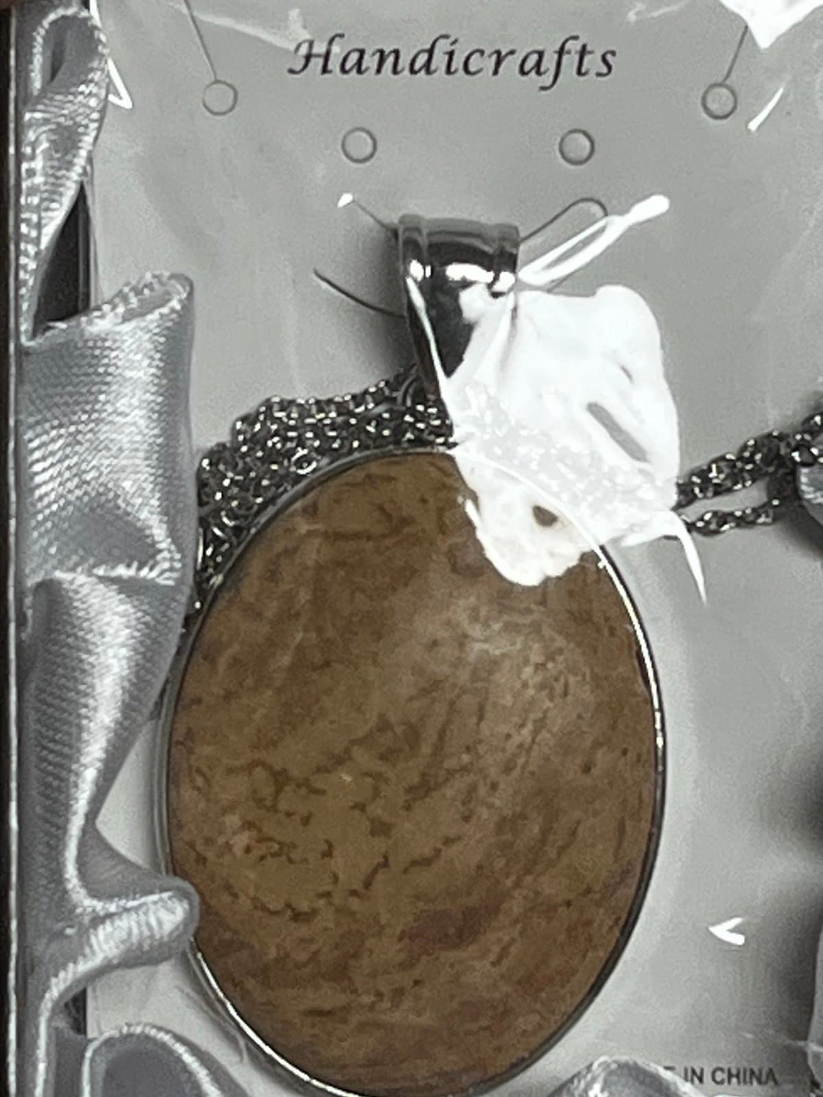 NWT, Coconut Stone Necklace - Thumbnail 2