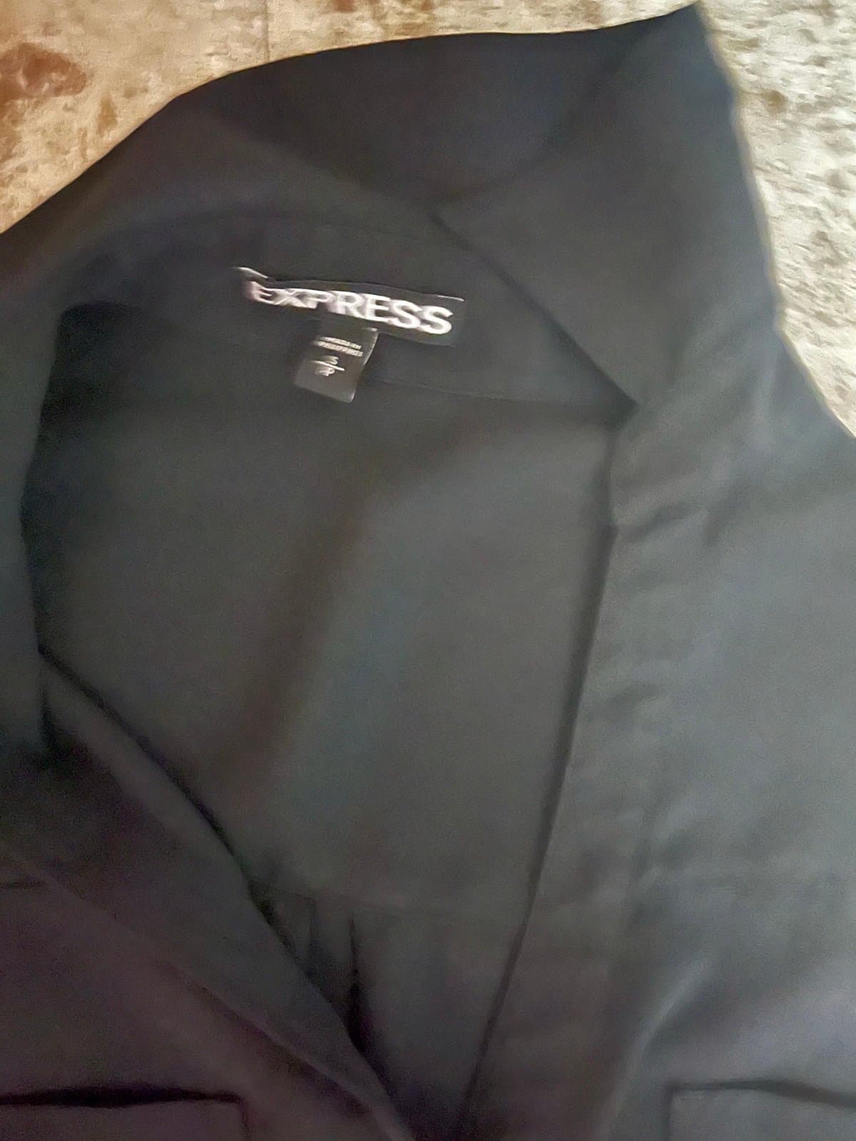 Black Express button up, size SM. - Thumbnail 5