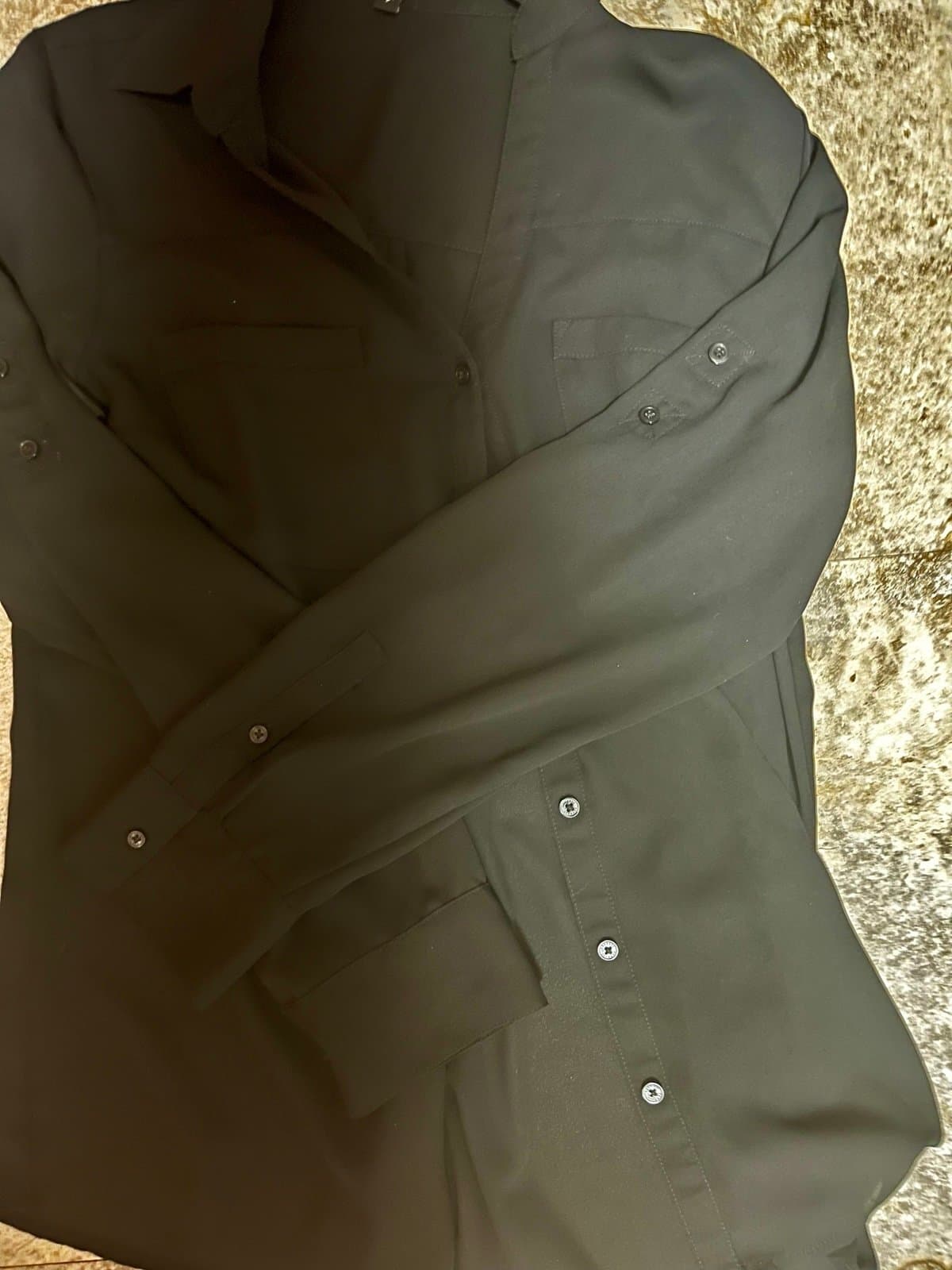 Black Express button up, size SM. - Image 1