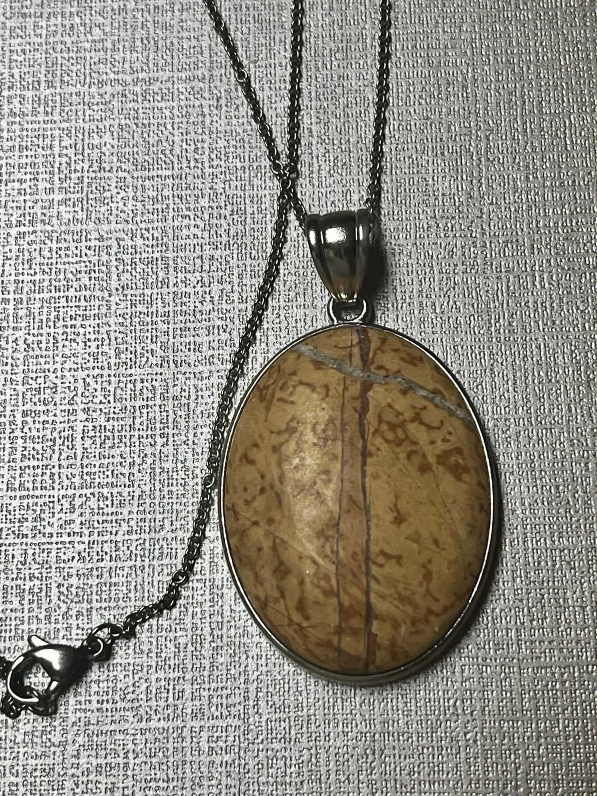 NWT, Coconut Stone Necklace - Thumbnail 3