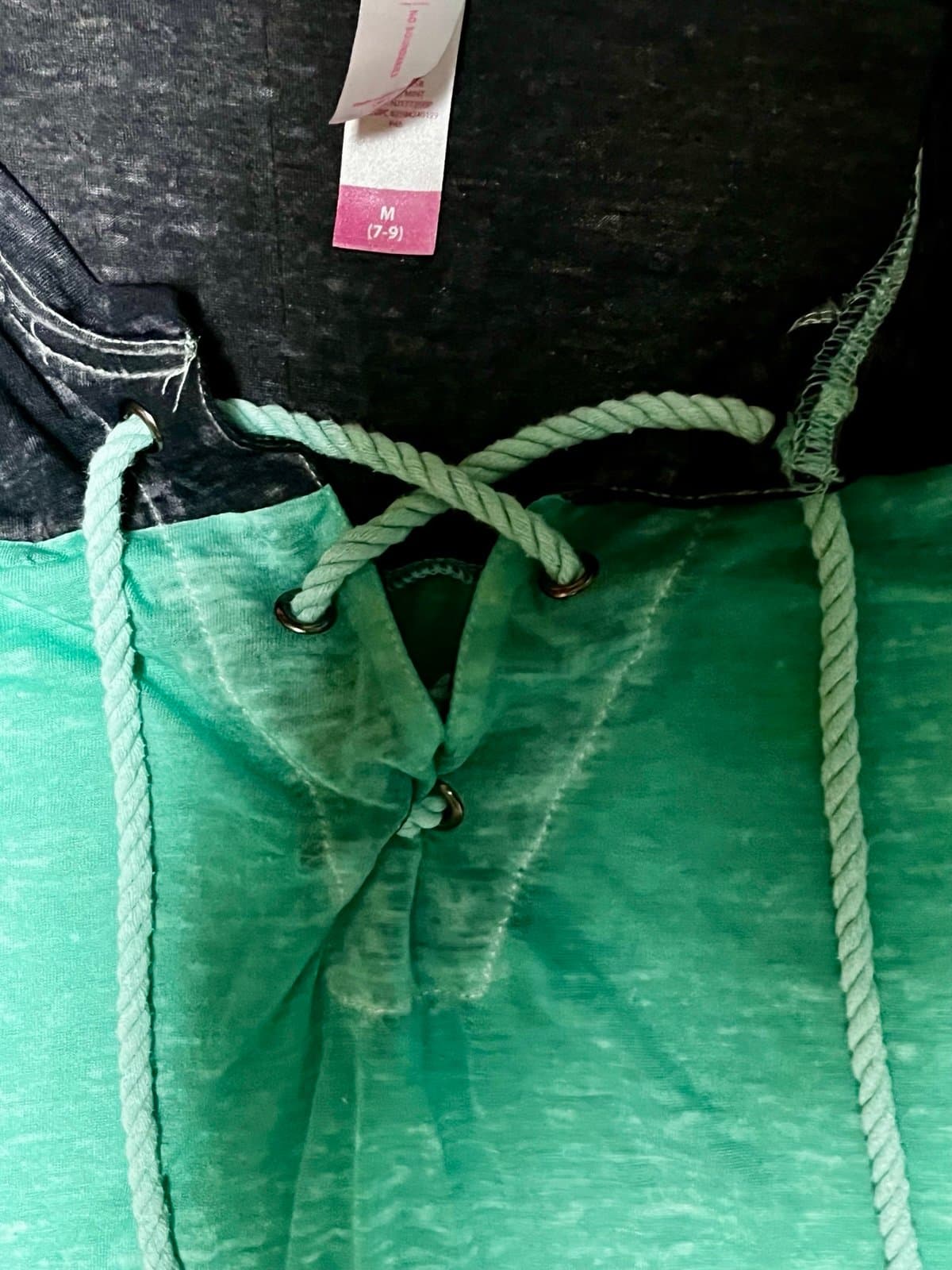 3 shirts, Sheer thin material, tie’s on the top, size SM/MD, excellent condition - Thumbnail 2